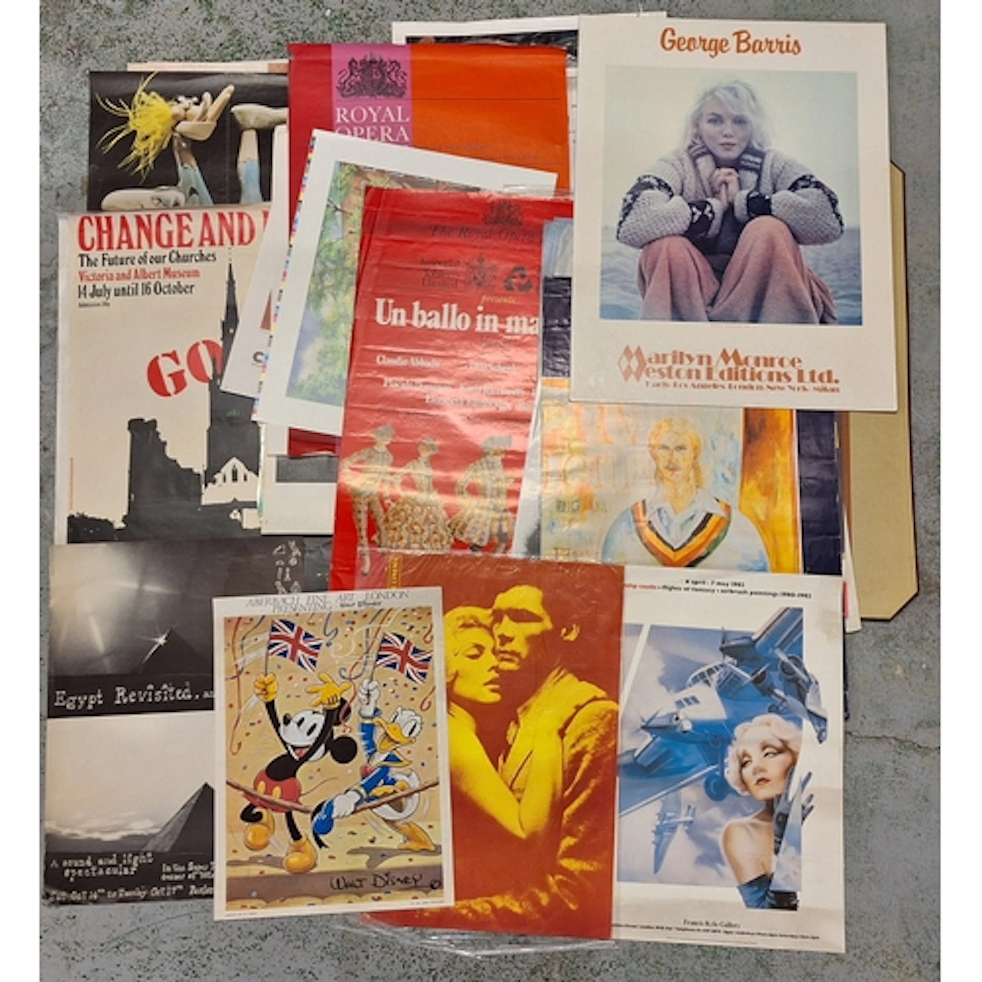 Large Folder Posters & other prints, watercolour painting la...