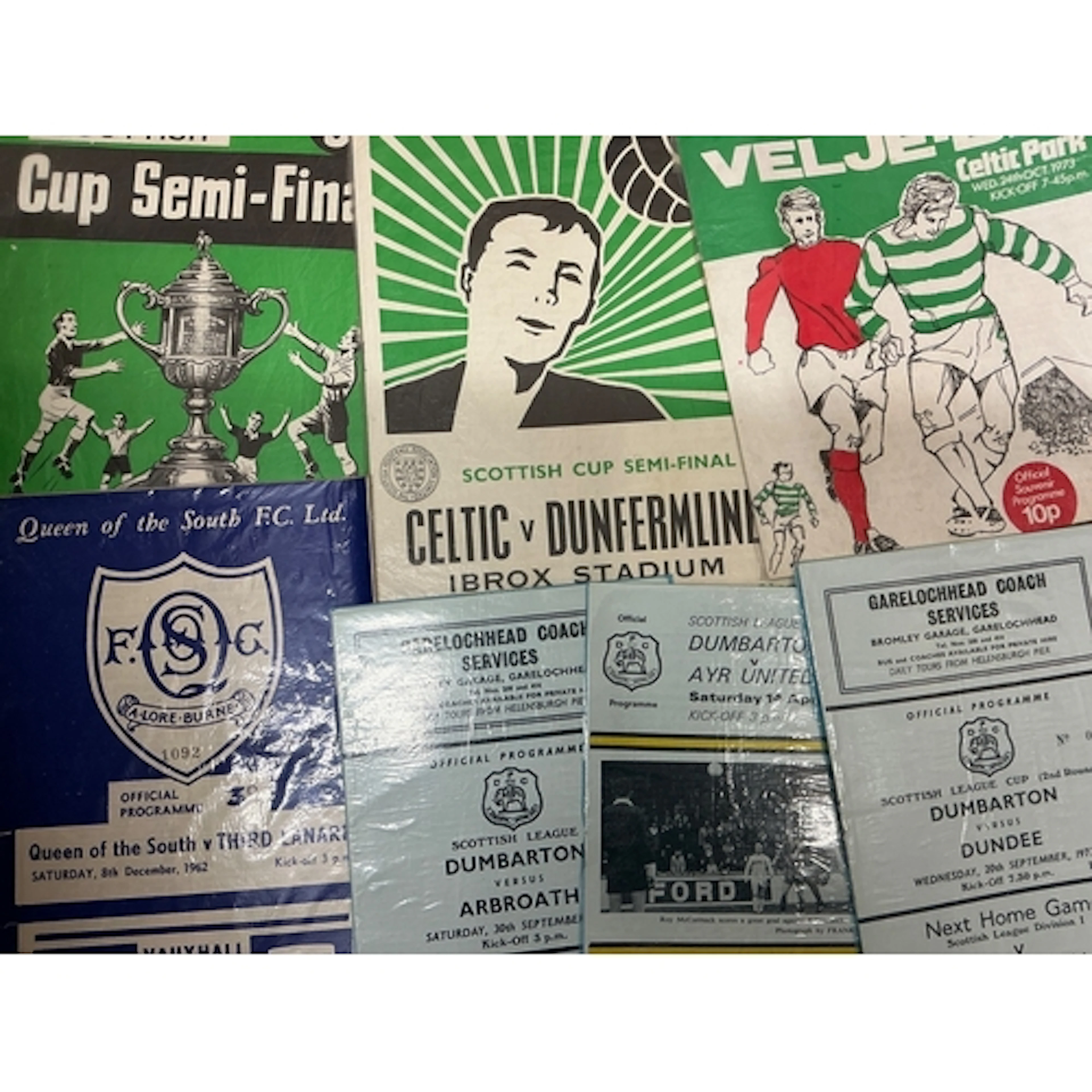 Scottish Football Programmes: Mainly 70s onwards but some ea...