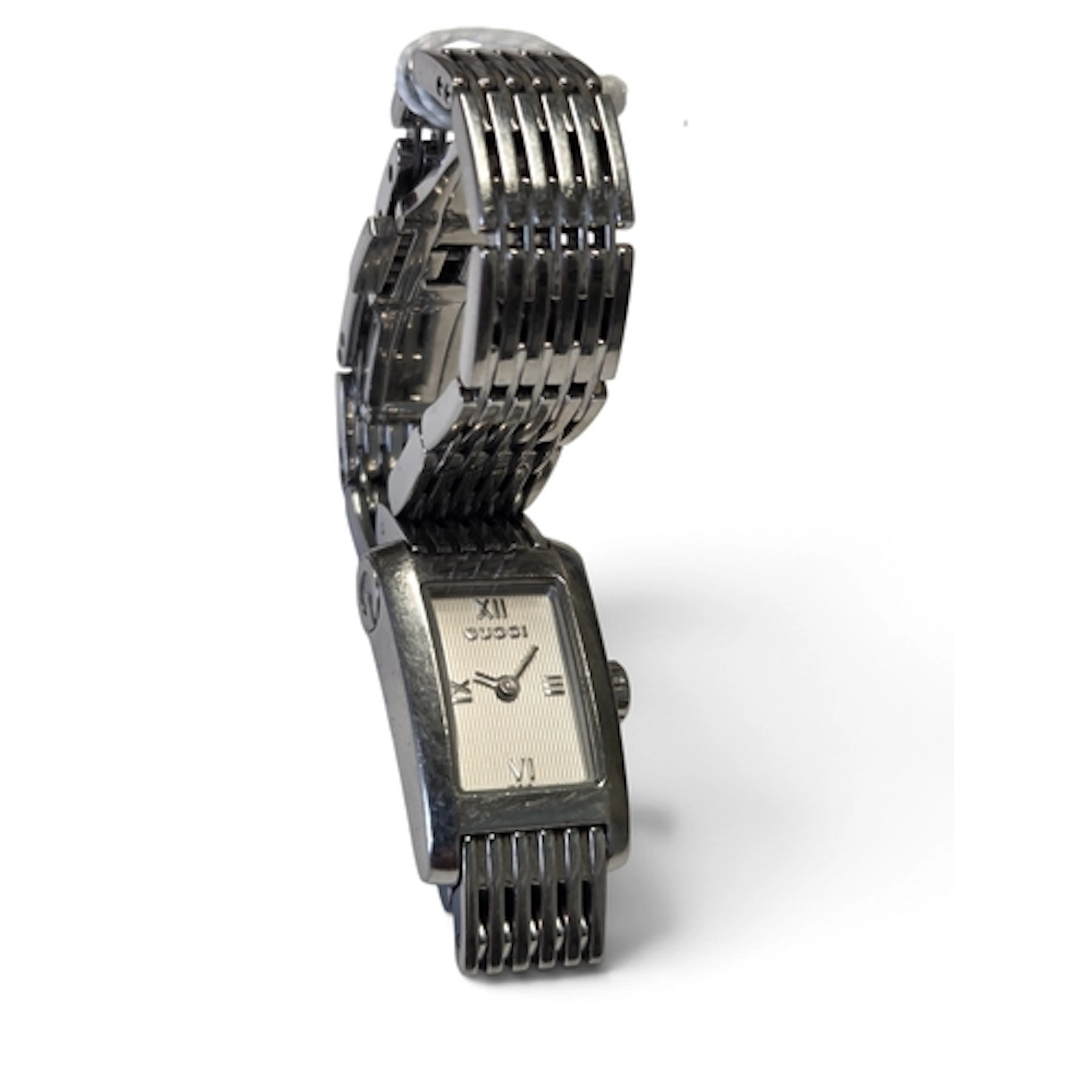 A ladies Gucci bracelet Watch.