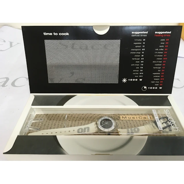 1996 Swatch Musicall watch designed by Peter Gabriel, model ...