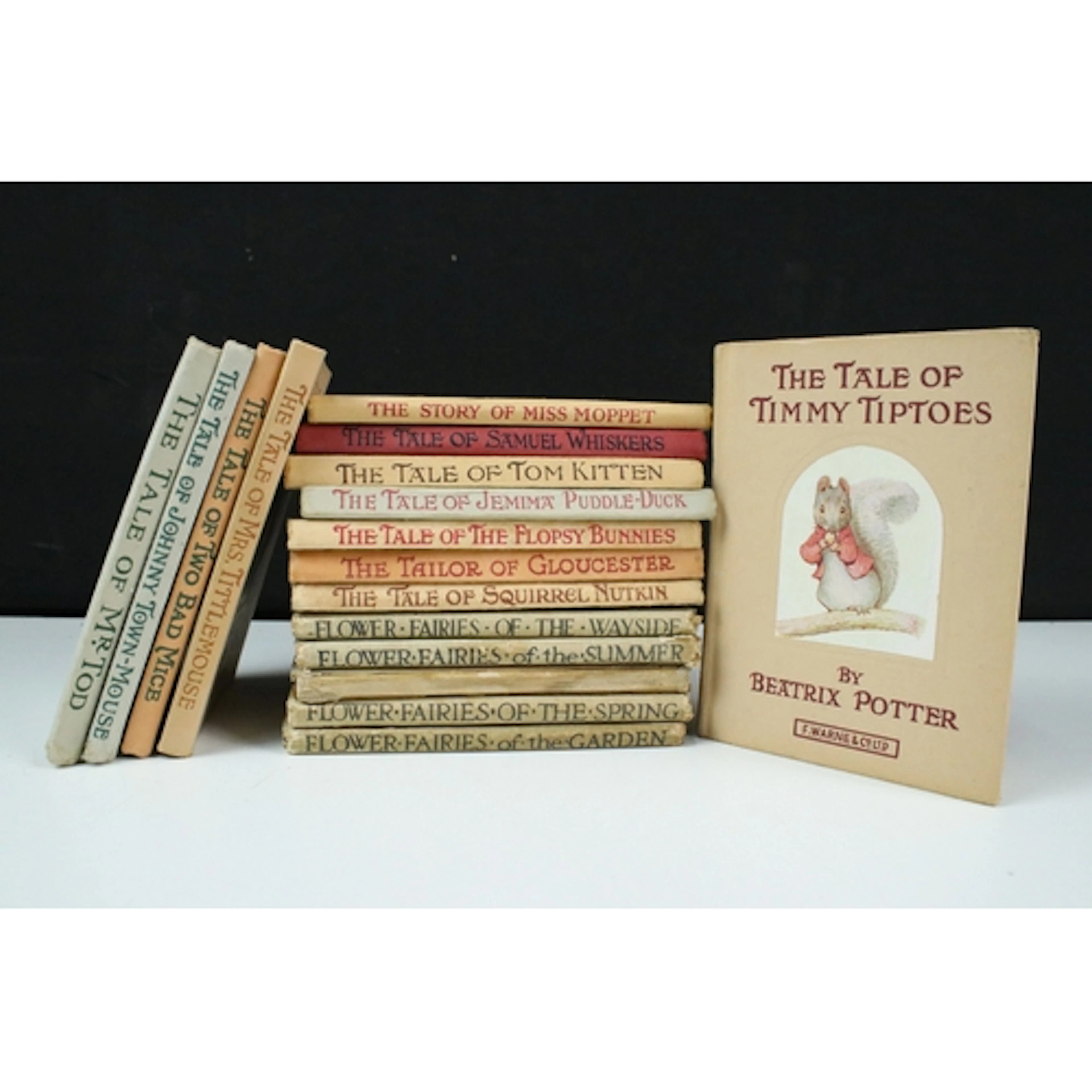 Group of Beatrix Potter books, printed by F. Warne & Co, com...