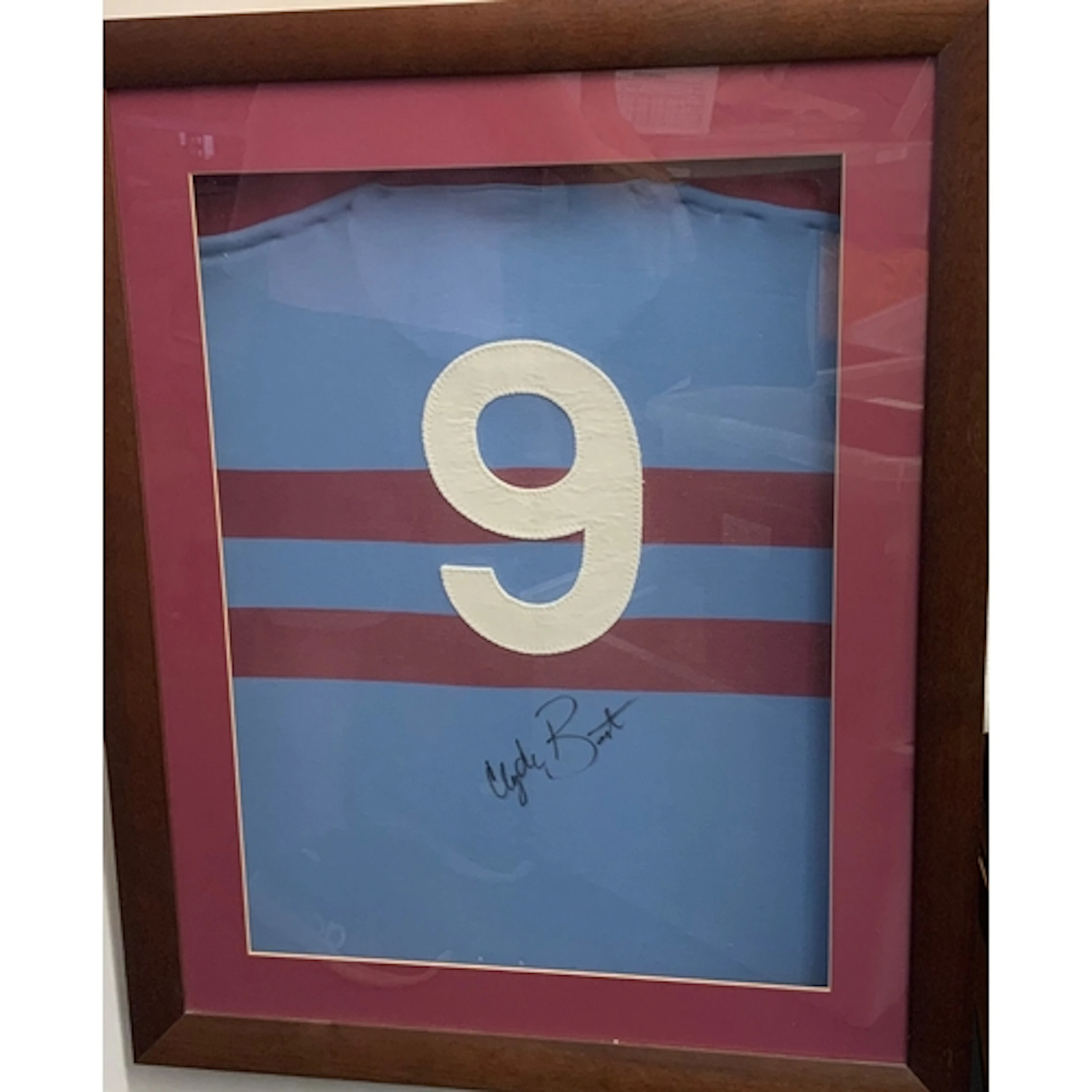 Clyde Best West Ham Match Worn Football Shirt: Iconic light ...