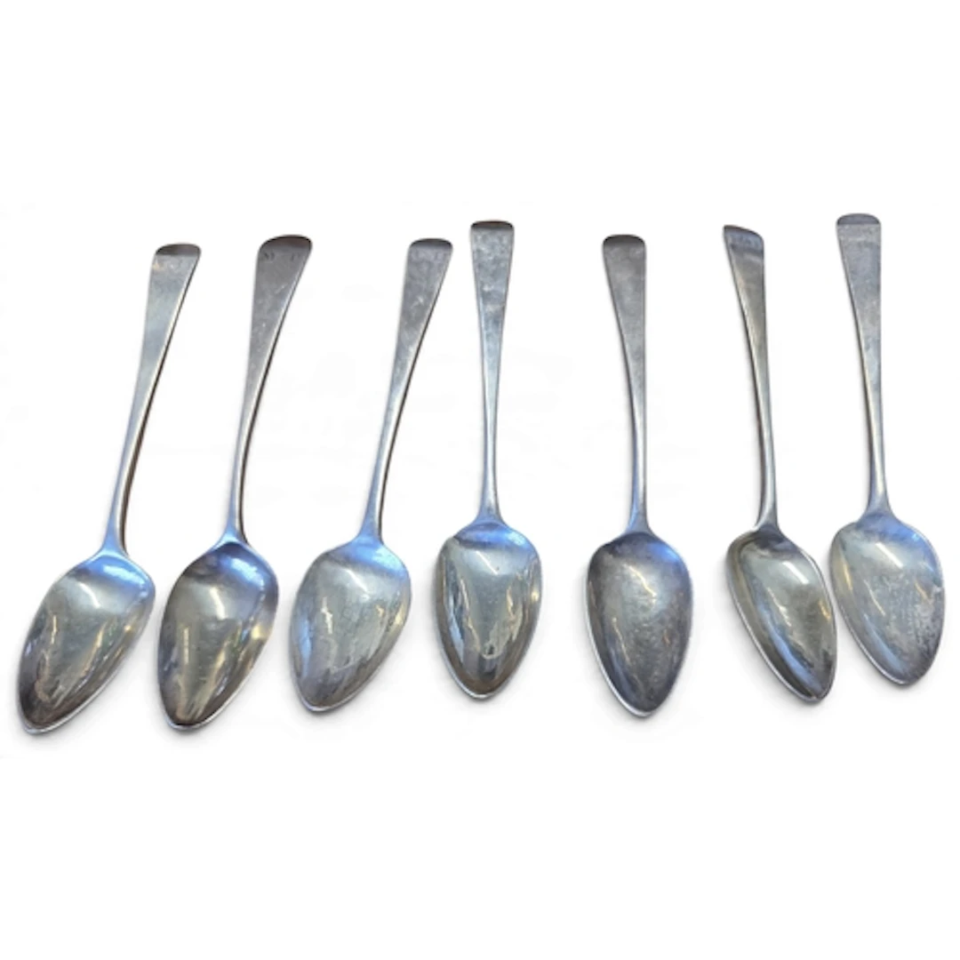 A good set of six London Silver Spoons by Michael Plumber al...