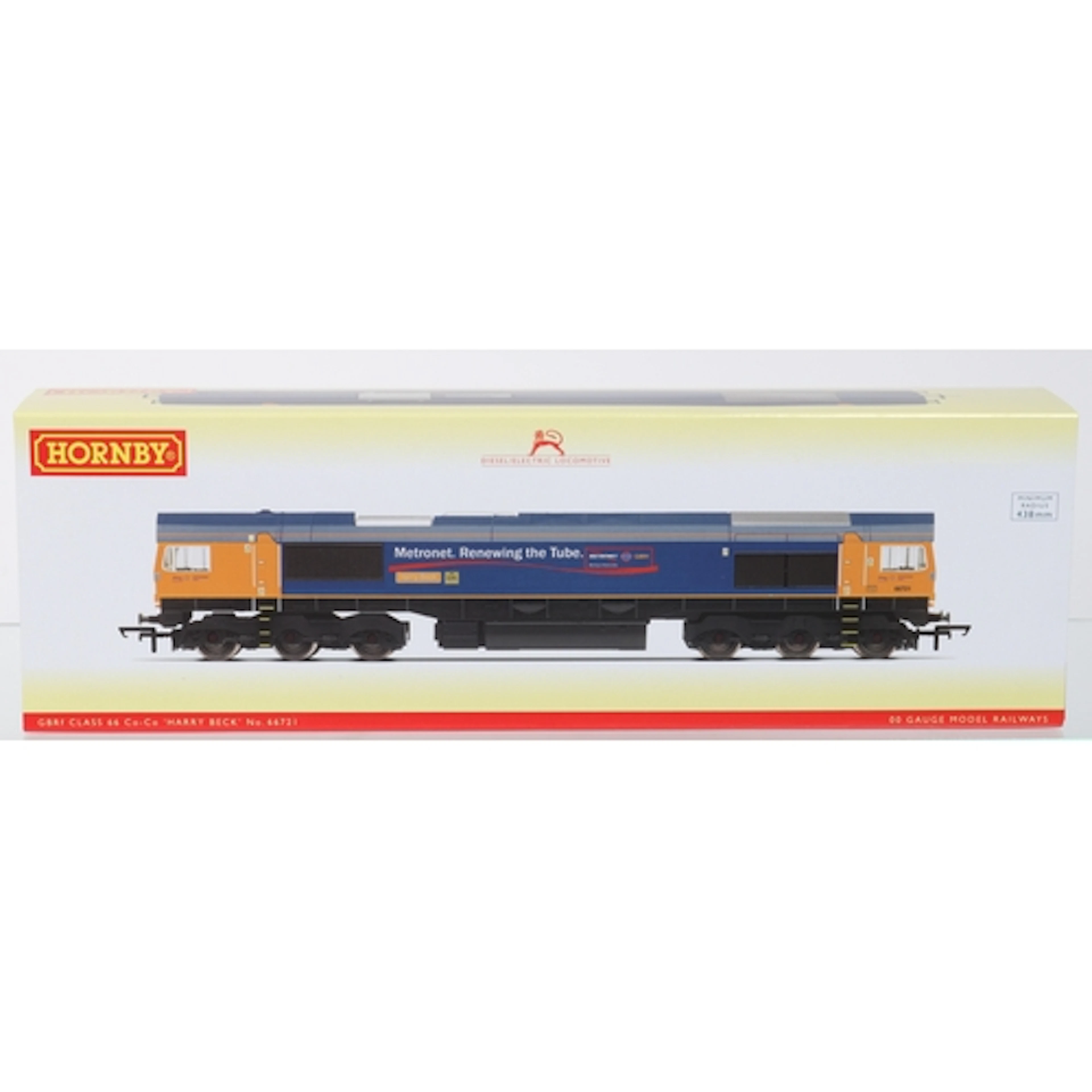 A Hornby 00 gauge GBRf Class 66 Co-Co Diesel Locomotive, 'Ha...