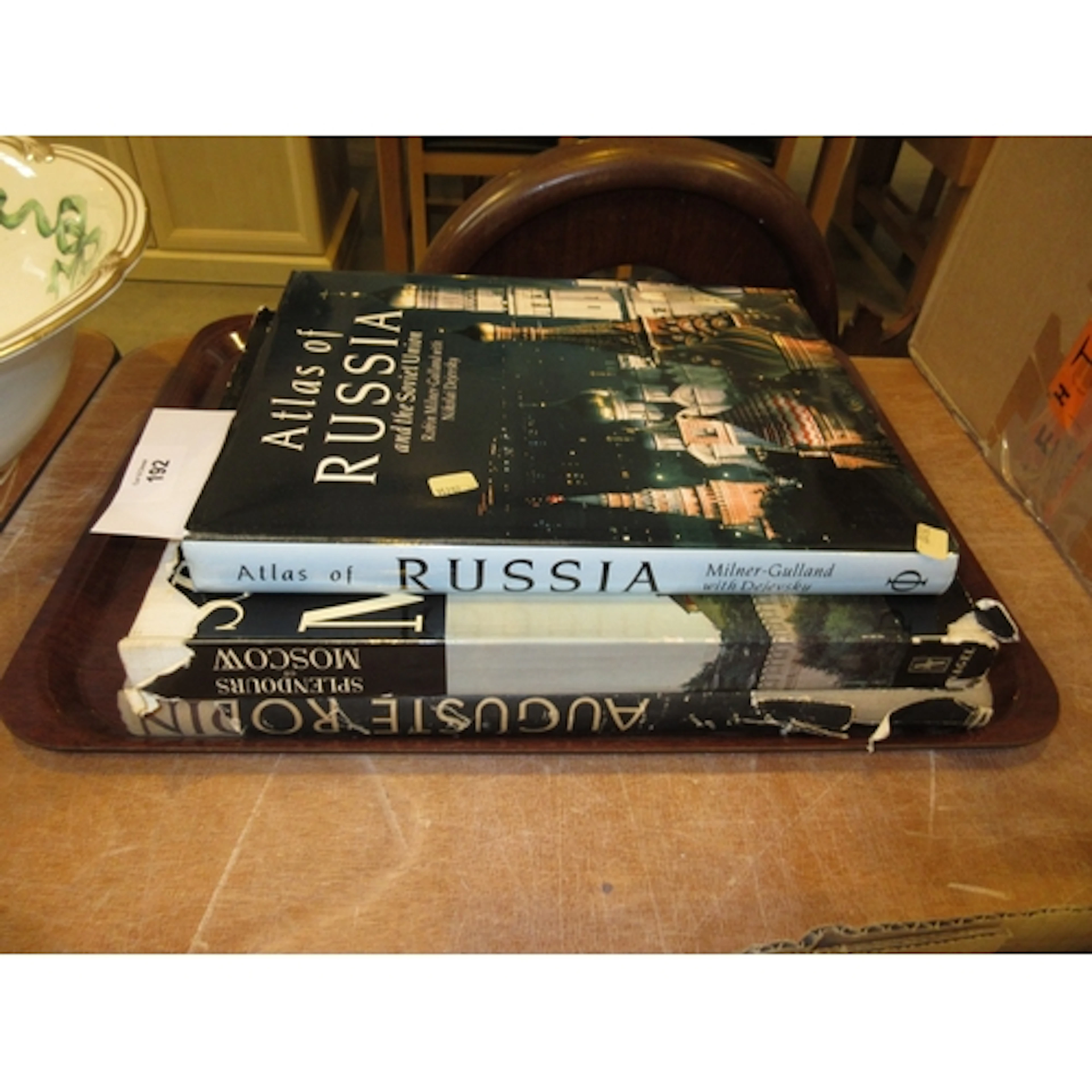 Three Books - Atlas Of Russia, Splendours of Moscow and Rodi...