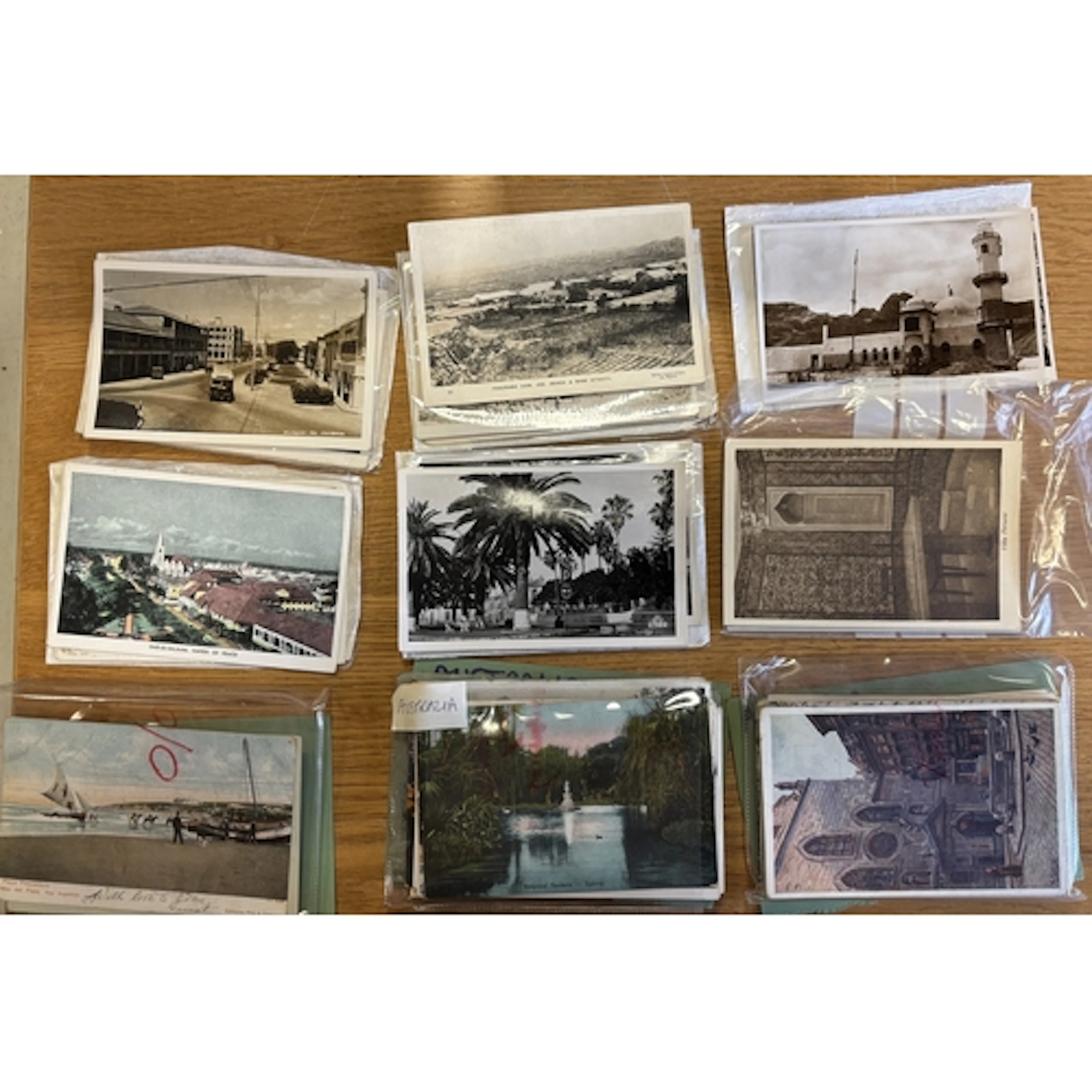 Misc. coln. of modern and vintage cards, with artist drawn, ...
