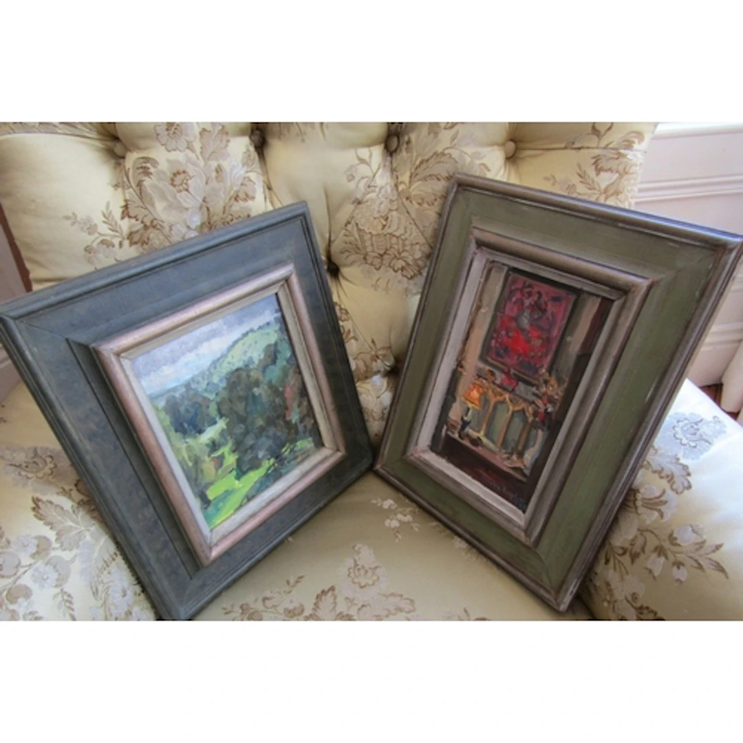 Two Oil Paintings by Philippa Bayliss Signed Each Approximat...