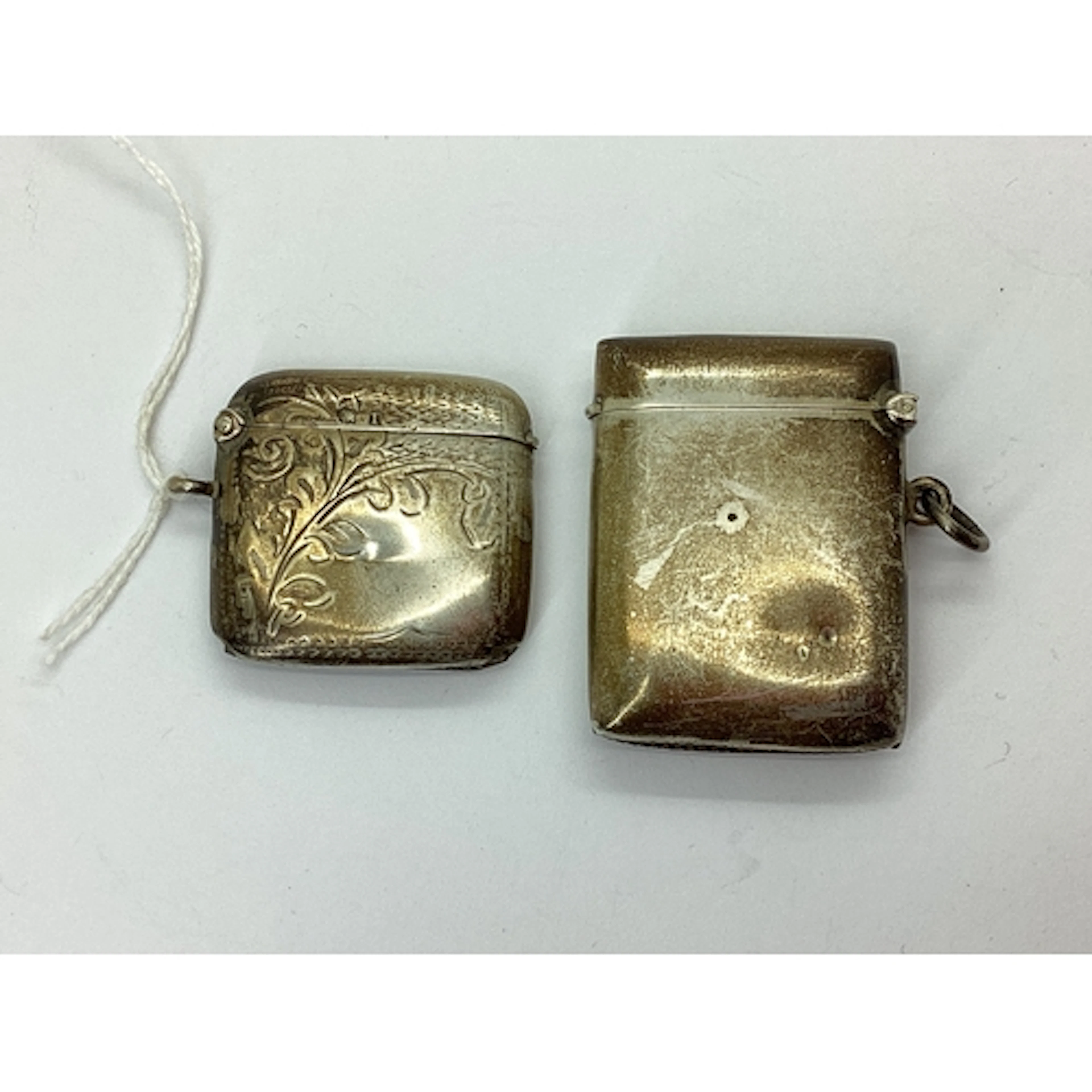 A Hallmarked Silver Vesta Case, William Hair Haseler, Birmin...