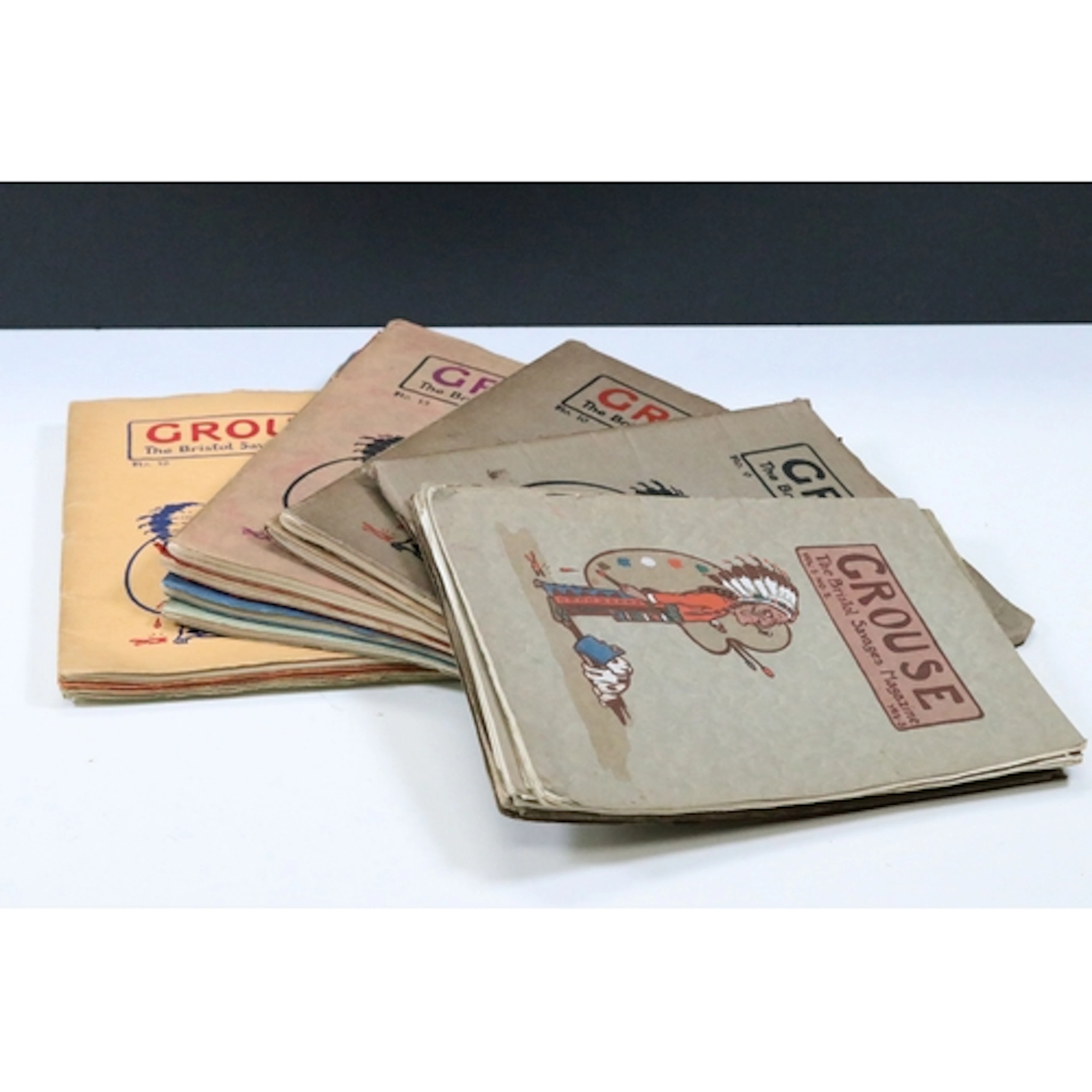 Seventeen ' Grouse, the Bristol Savage ' magazines, mostly C...