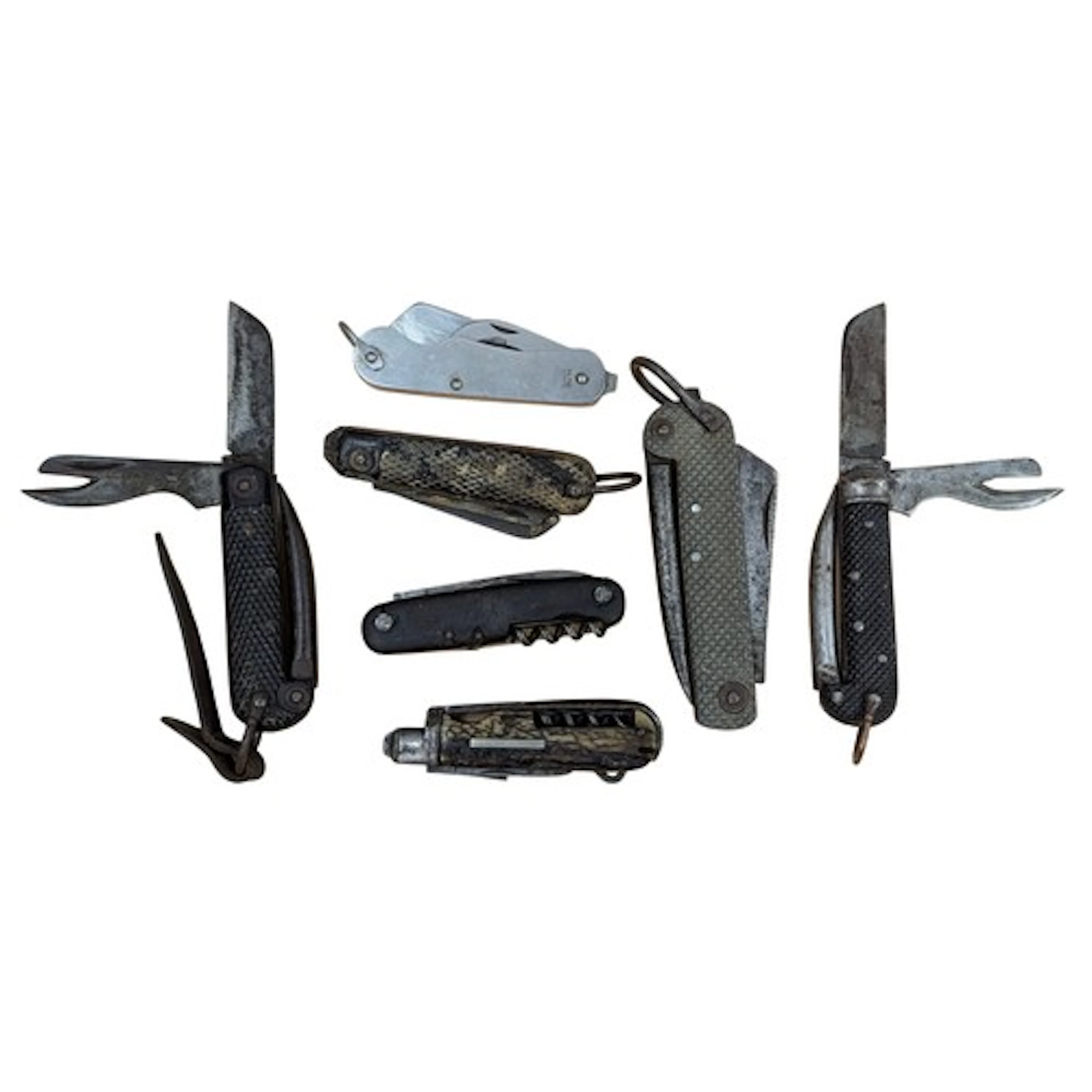 Quantity of WW2 British Military jack knives to include one ...