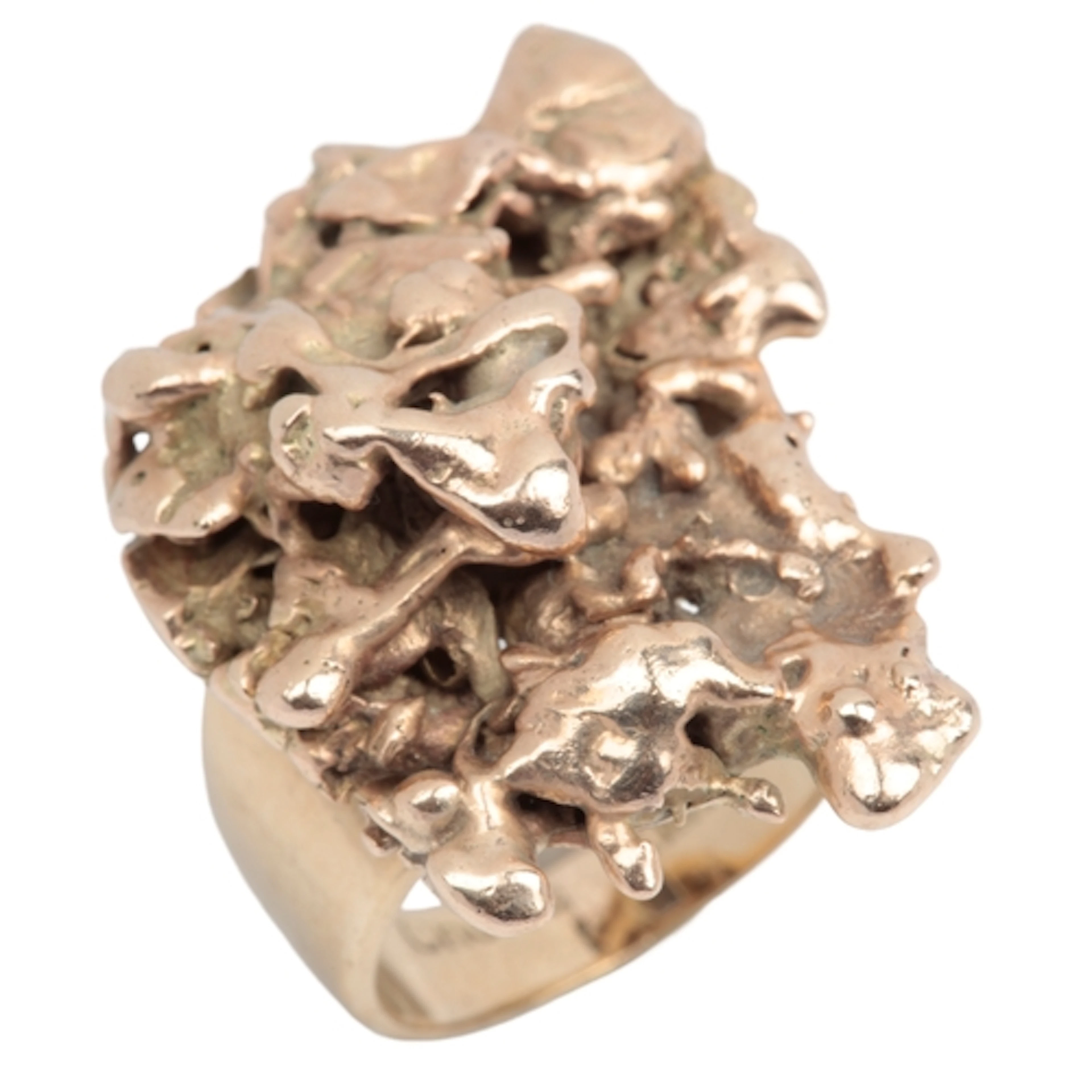 § Charles De Temple, a gold ring, circa 1963, designed as a ...