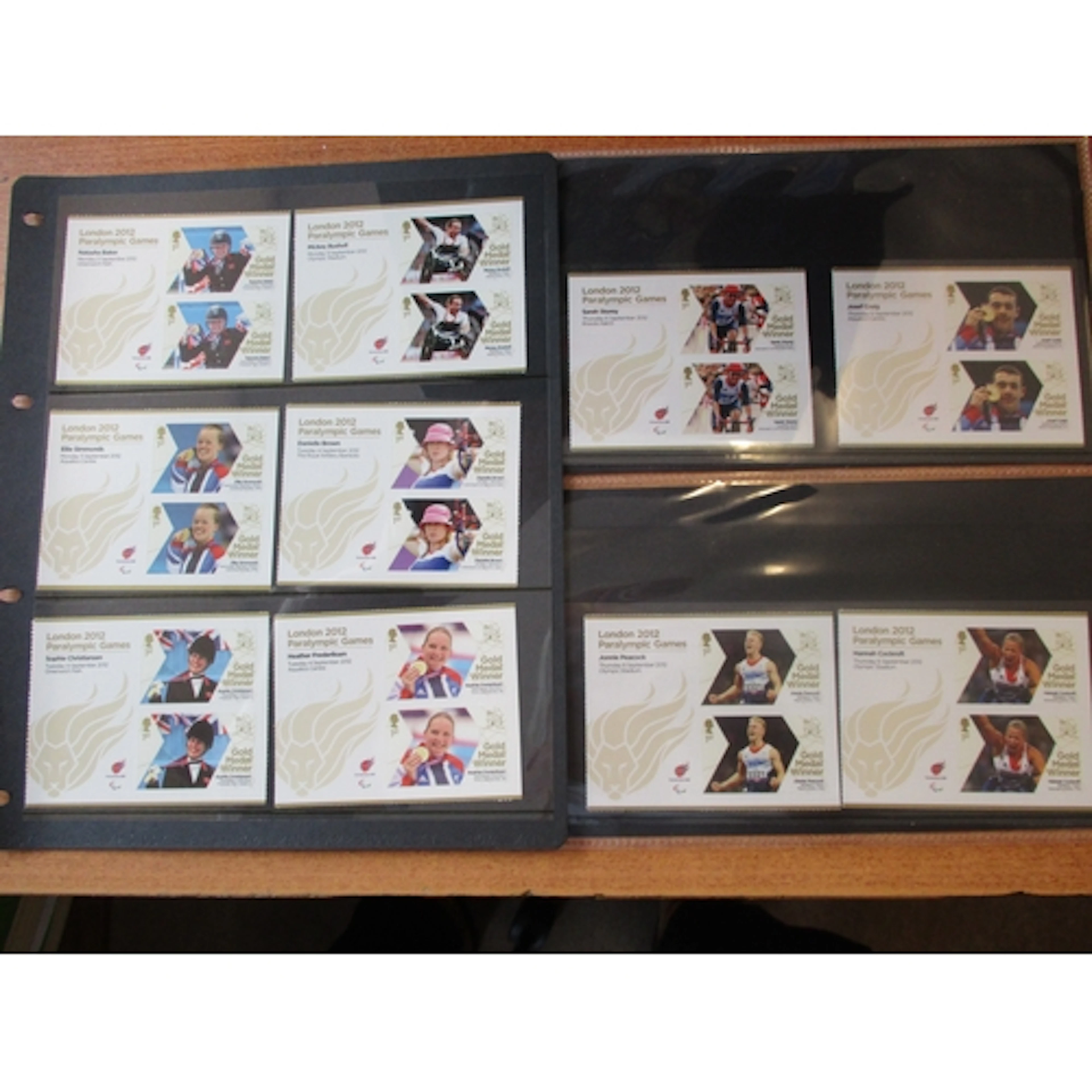 2012 Olympic Gold Medal winners set plus Paralympic set. Val...