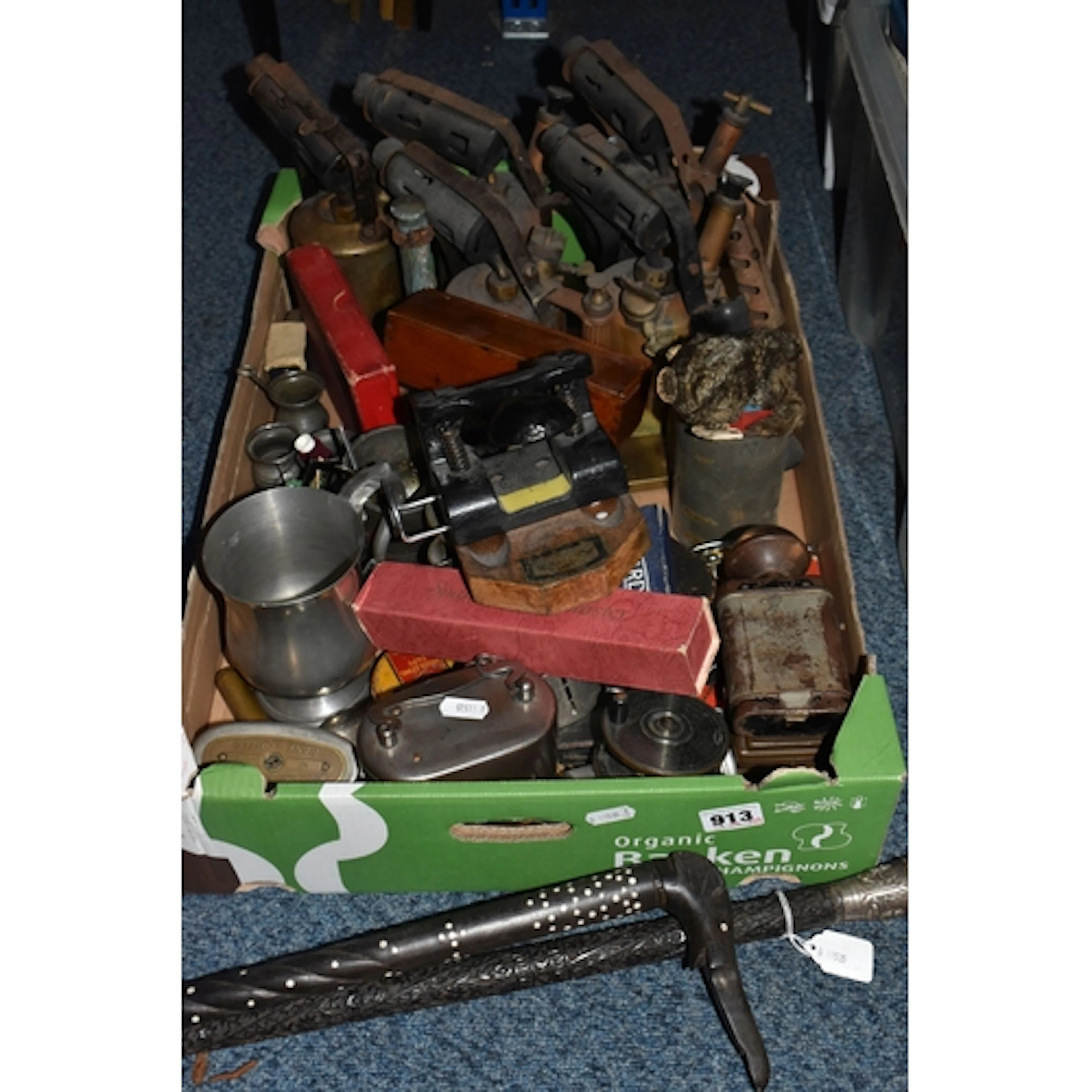 ONE BOX AND LOOSE ASSORTED MISCELLANEOUS ITEMS to include th...