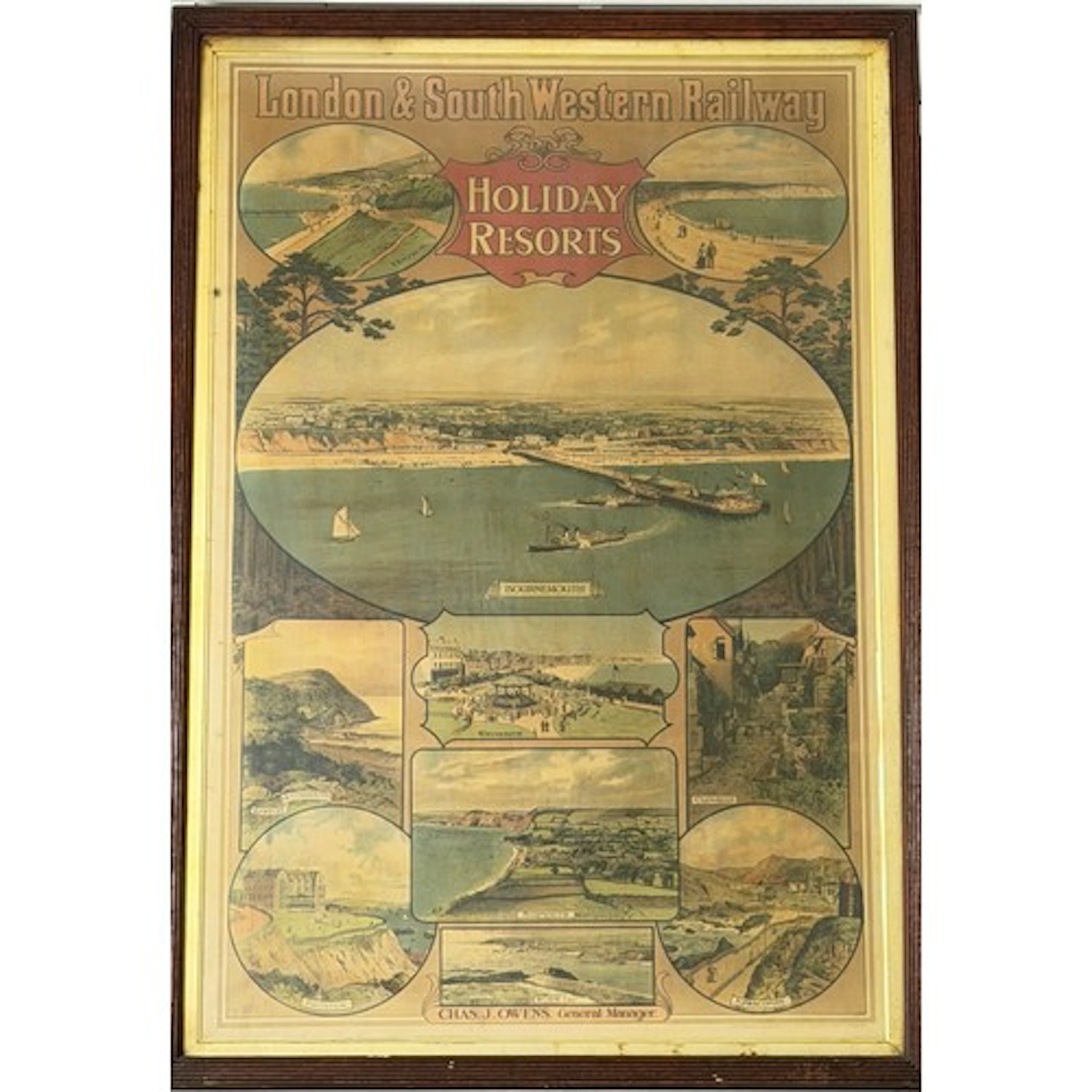 Railwayana; a London & South Western Railway (LSWR) Holi...