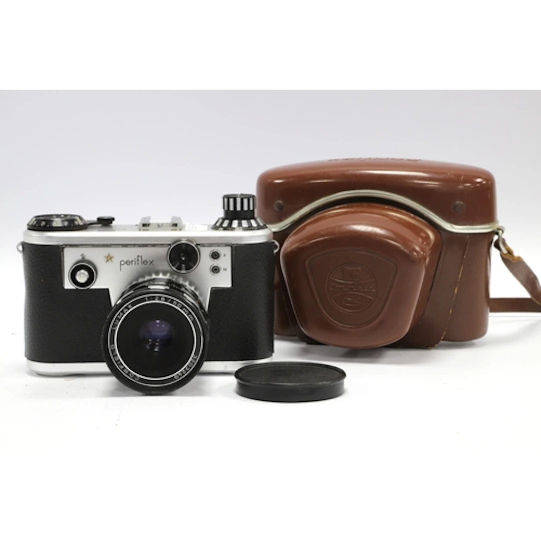 Corfield Periflex Gold Star 35mm Periscope Camera with attac...