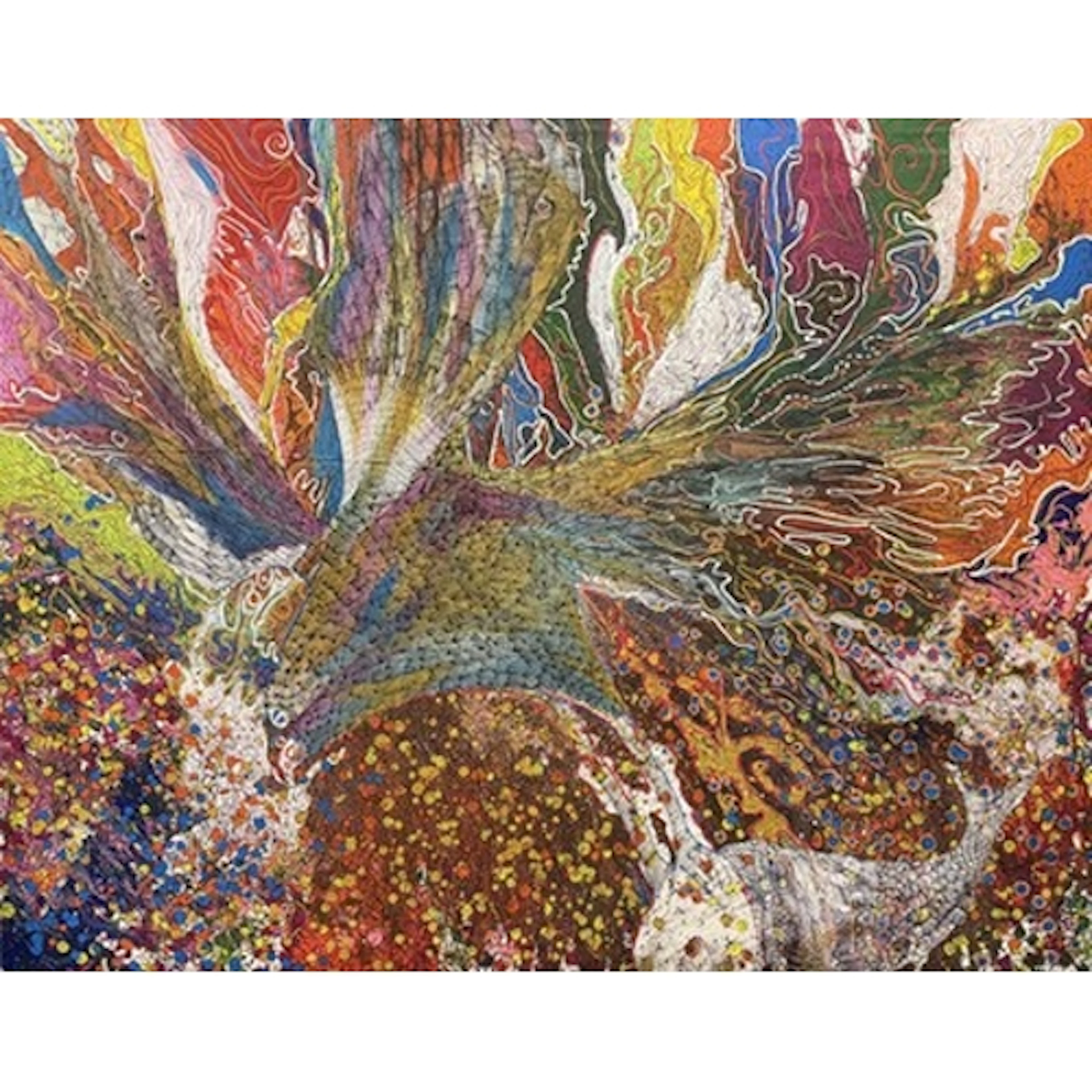 Babalola Lawson (Nigeria, b. 1973) Untitled Abstract Contem...