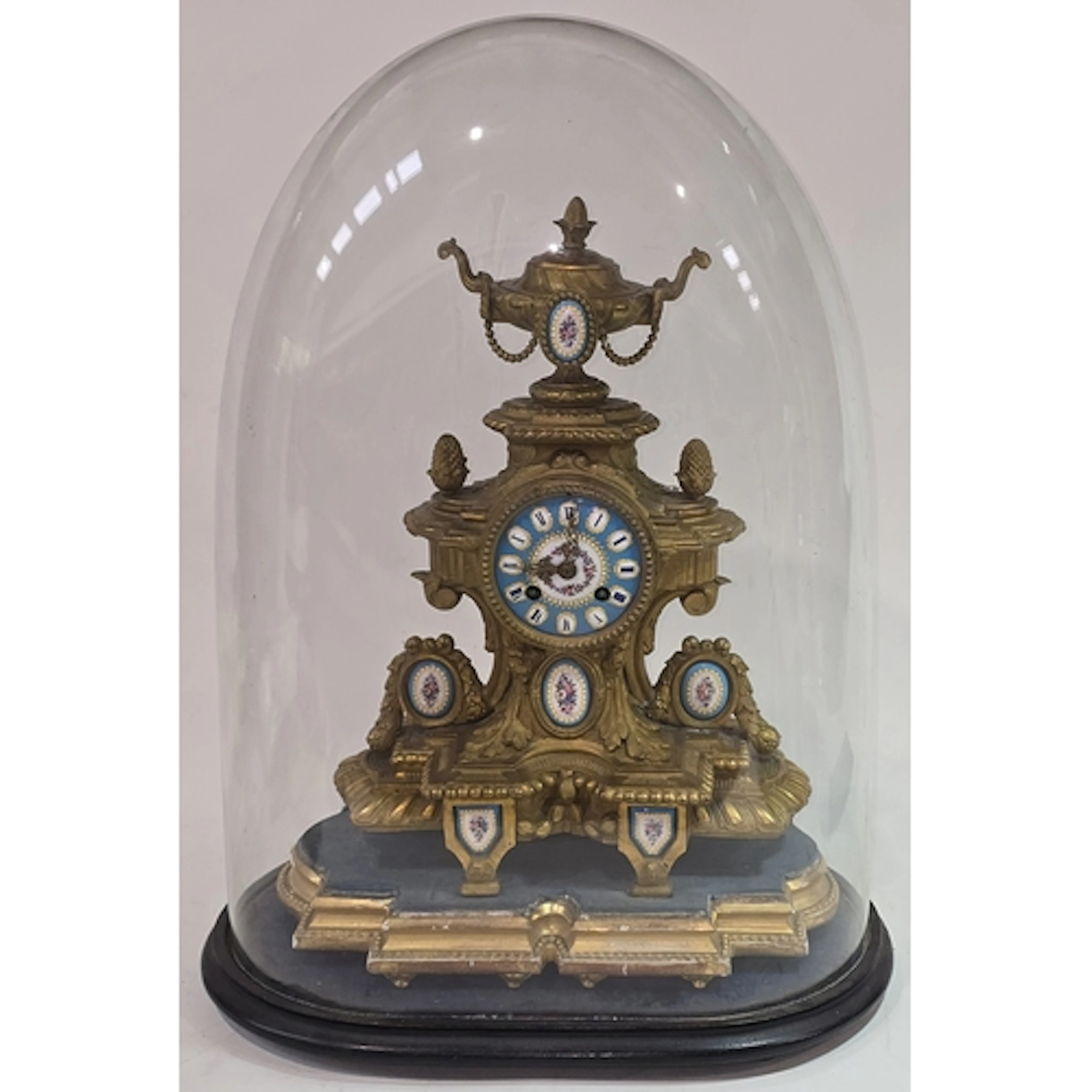 Antique ornate 19th century Philippe H. Mourey French gilt b...