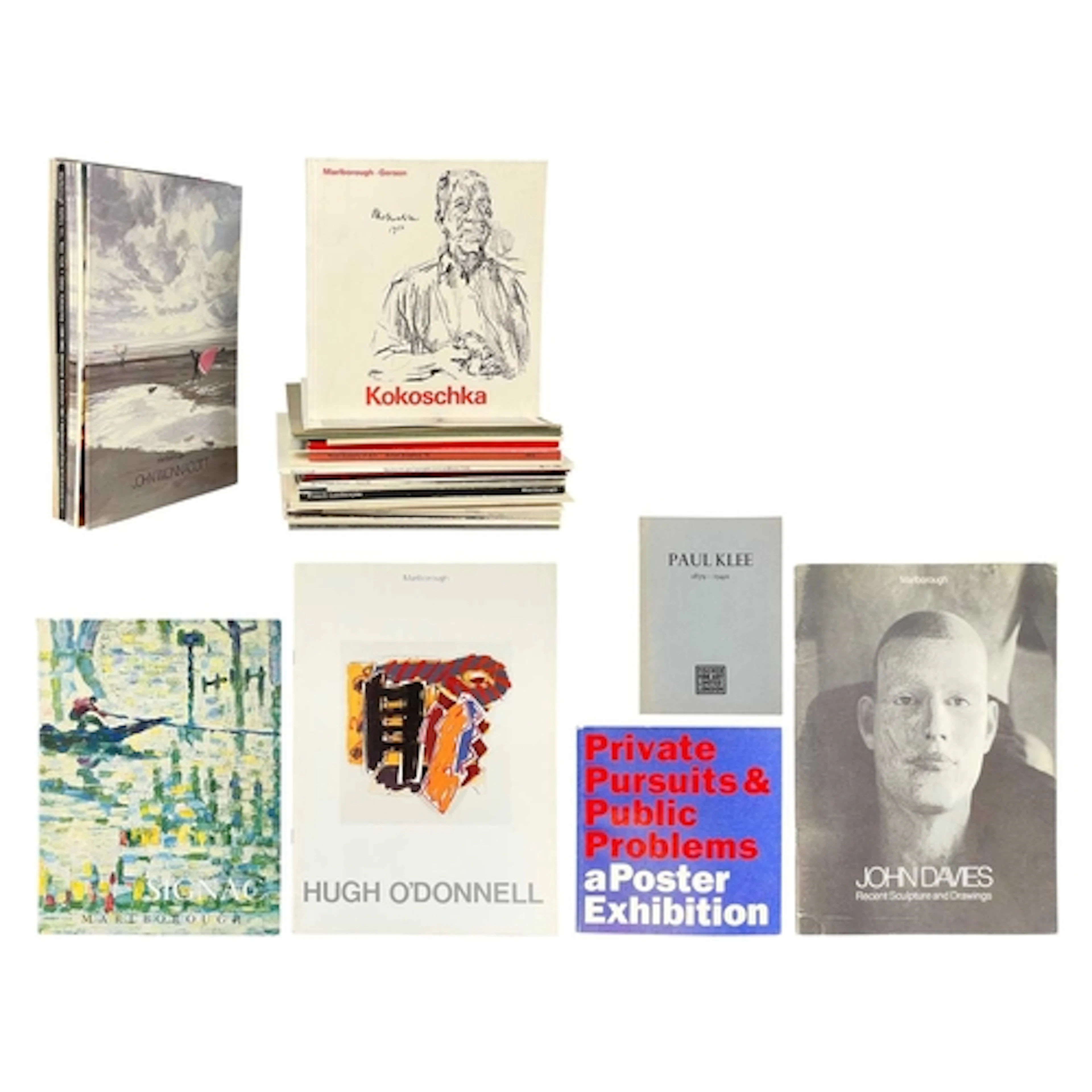 (Art Exhibition Catalogues) A good collection of exhibition ...