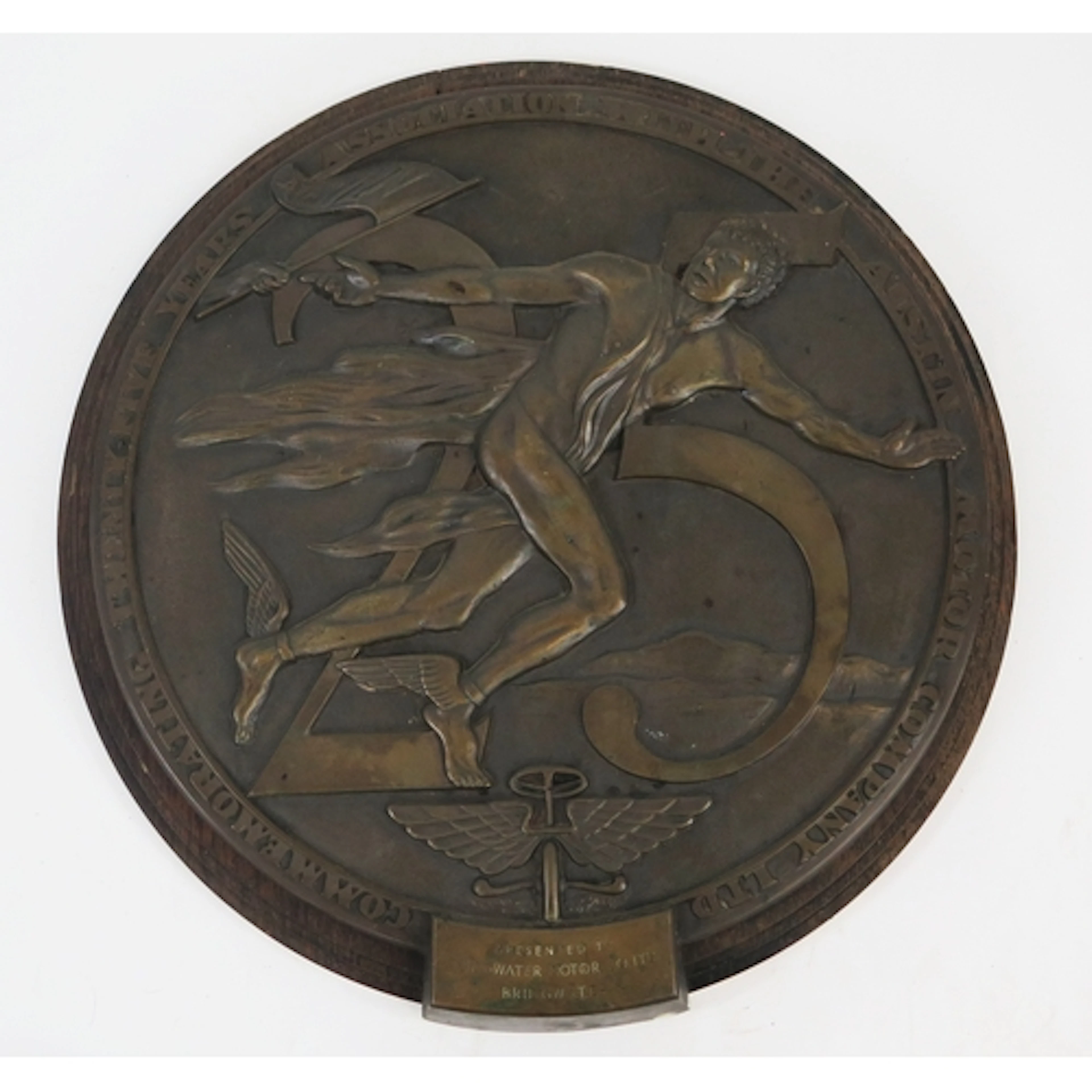 Austin Motor Company Ltd. - a bronze advertising plaque comm...