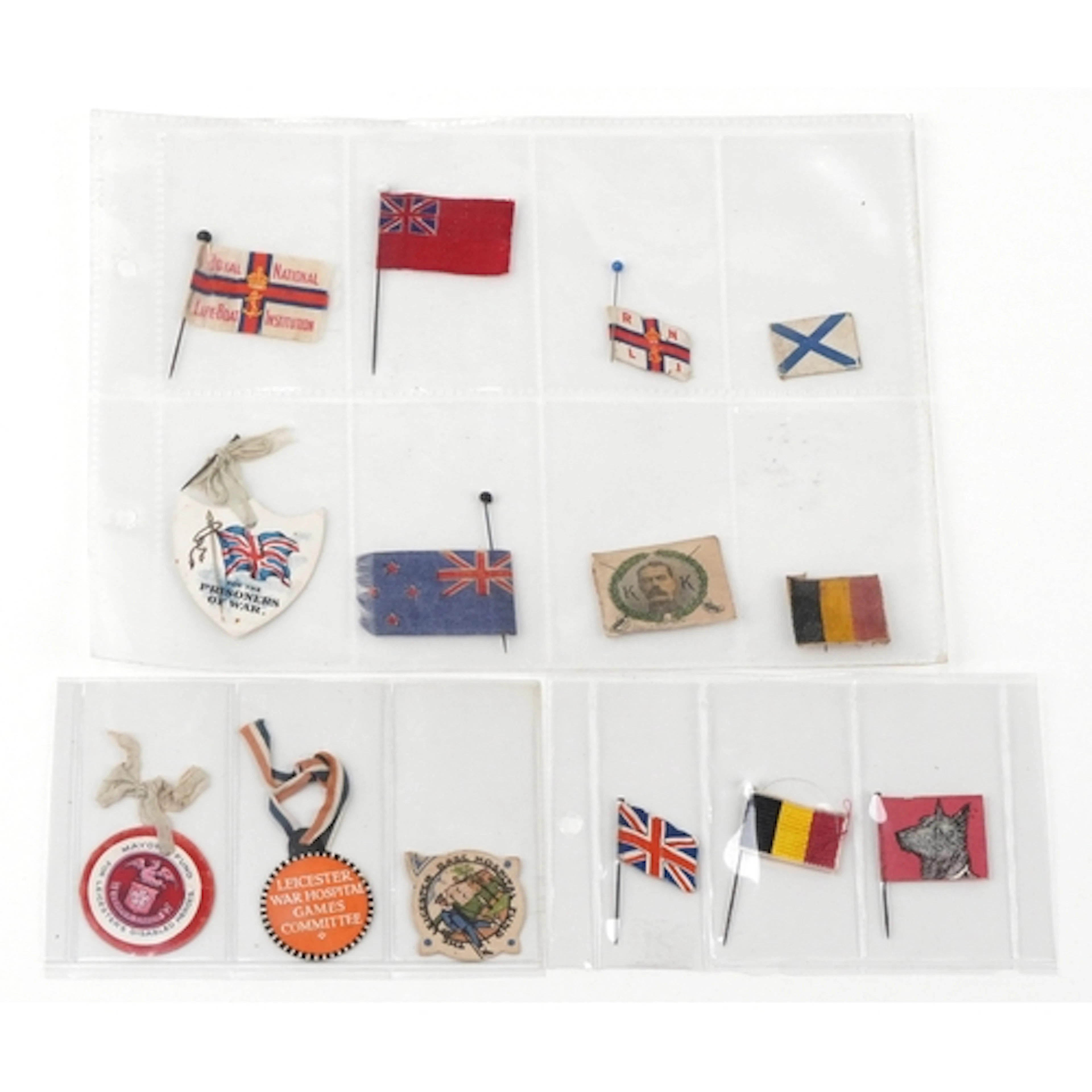 Rare military interest World War I and later pin badges and ...