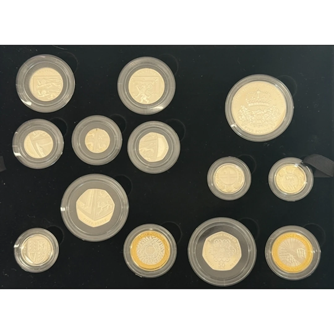 UK 2010 The Royal Mint Silver Proof Coin Year Set, comprisin...