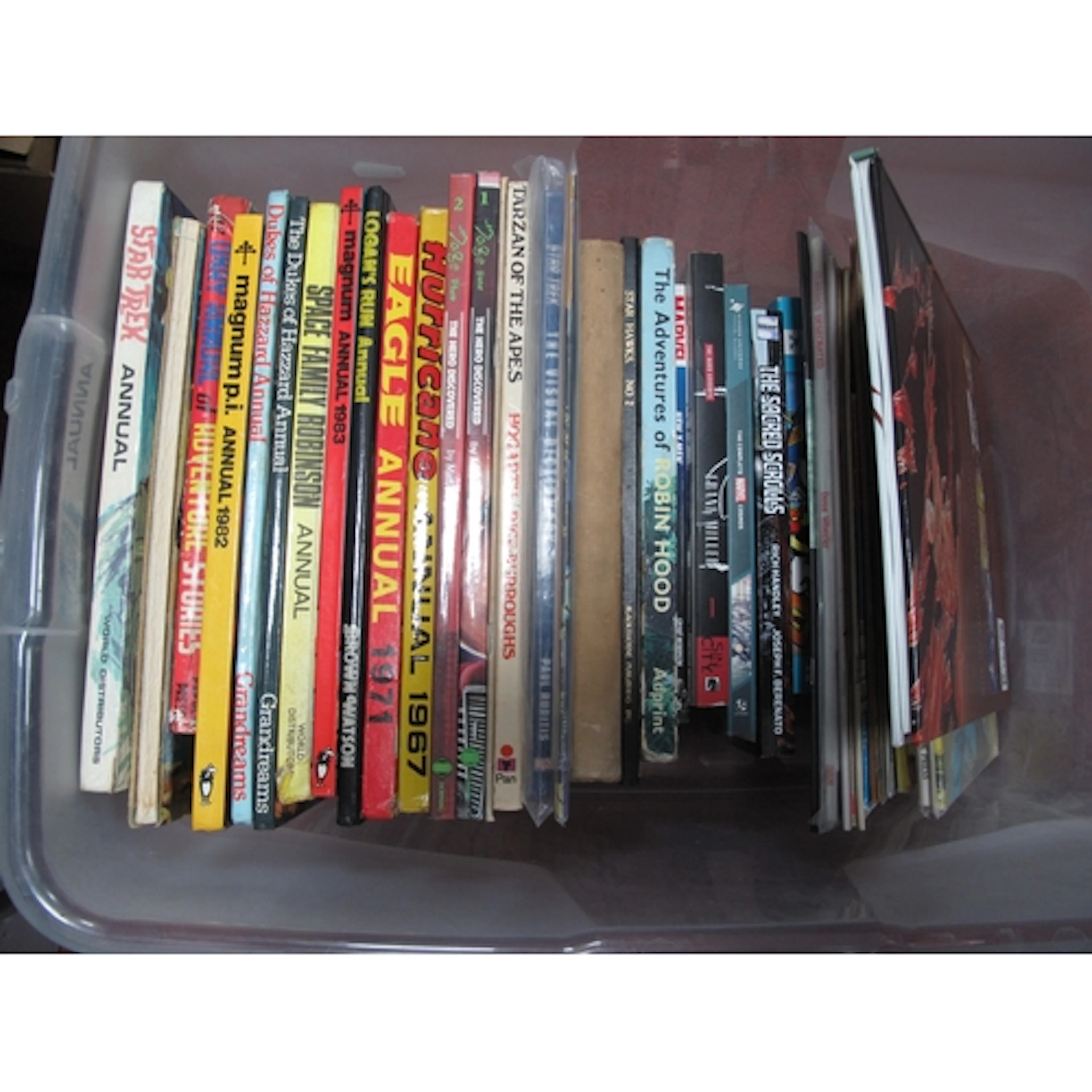 A Quantity of Graphic Novels, Annuals, Comics and Similar by...
