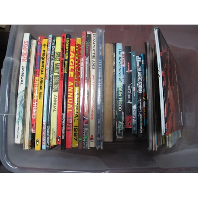 A Quantity of Graphic Novels, Annuals, Comics and Similar by...