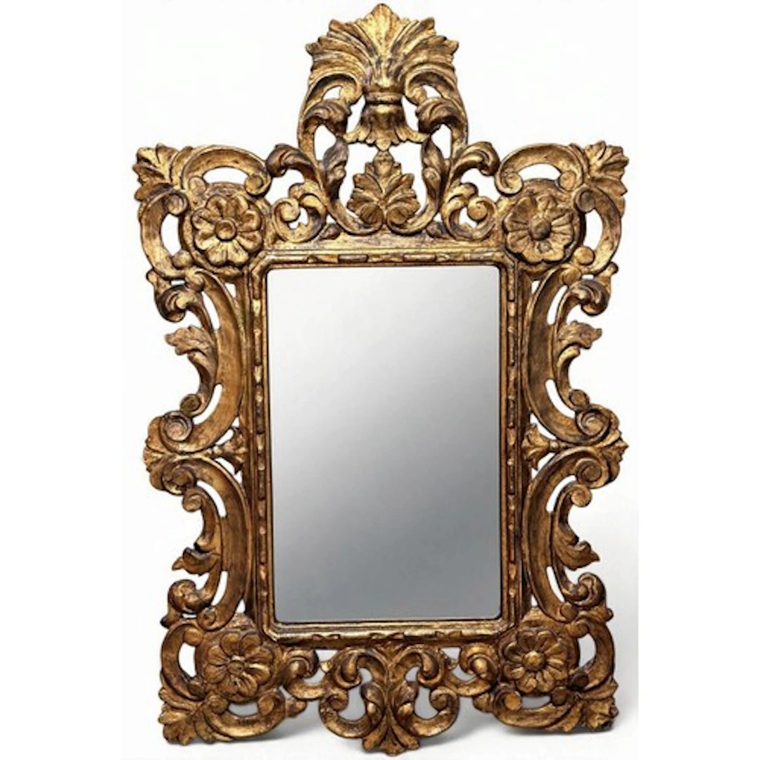 A large And impressive 18th century gilt framed wall mirror,...