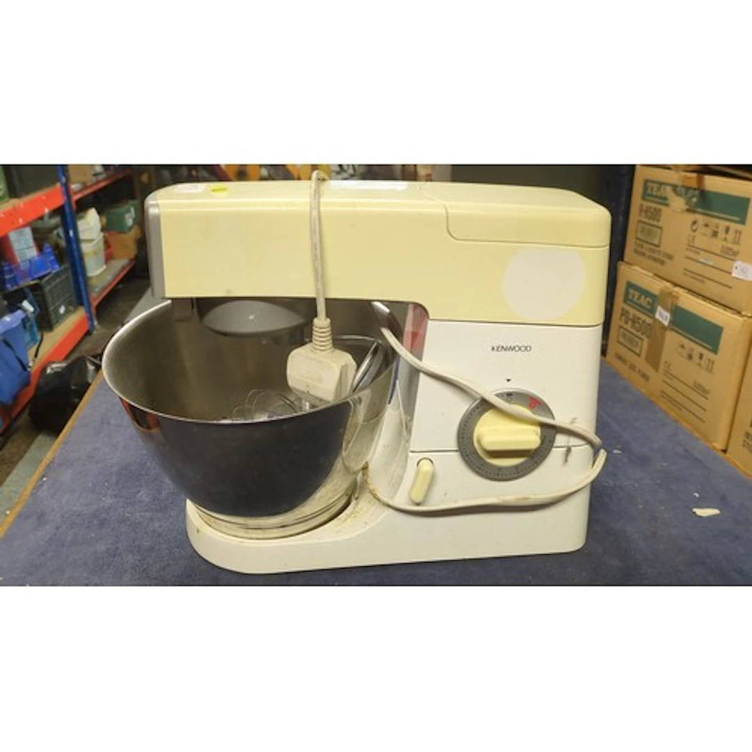 Kenwood KM336 stand mixer with stainless-steel mixing bowl, ...