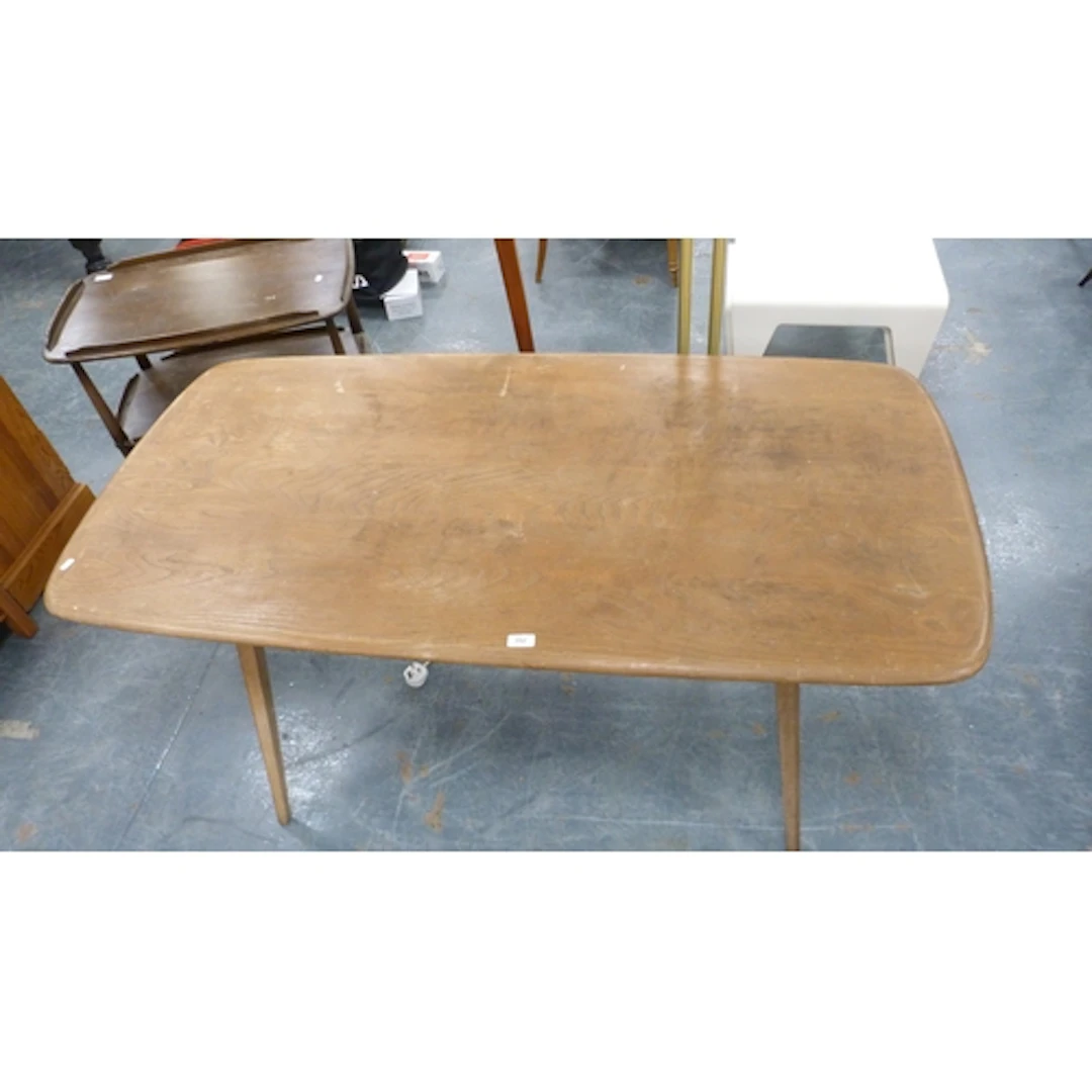 Ercol style rectangular dinning table.