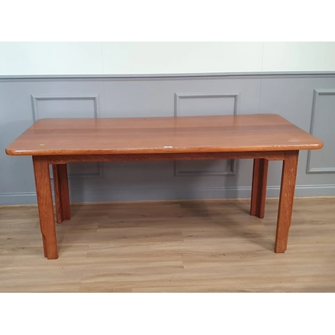 A Brazilian hardwood Dining Table 5ft 10in L x 2ft 6in H (R6...