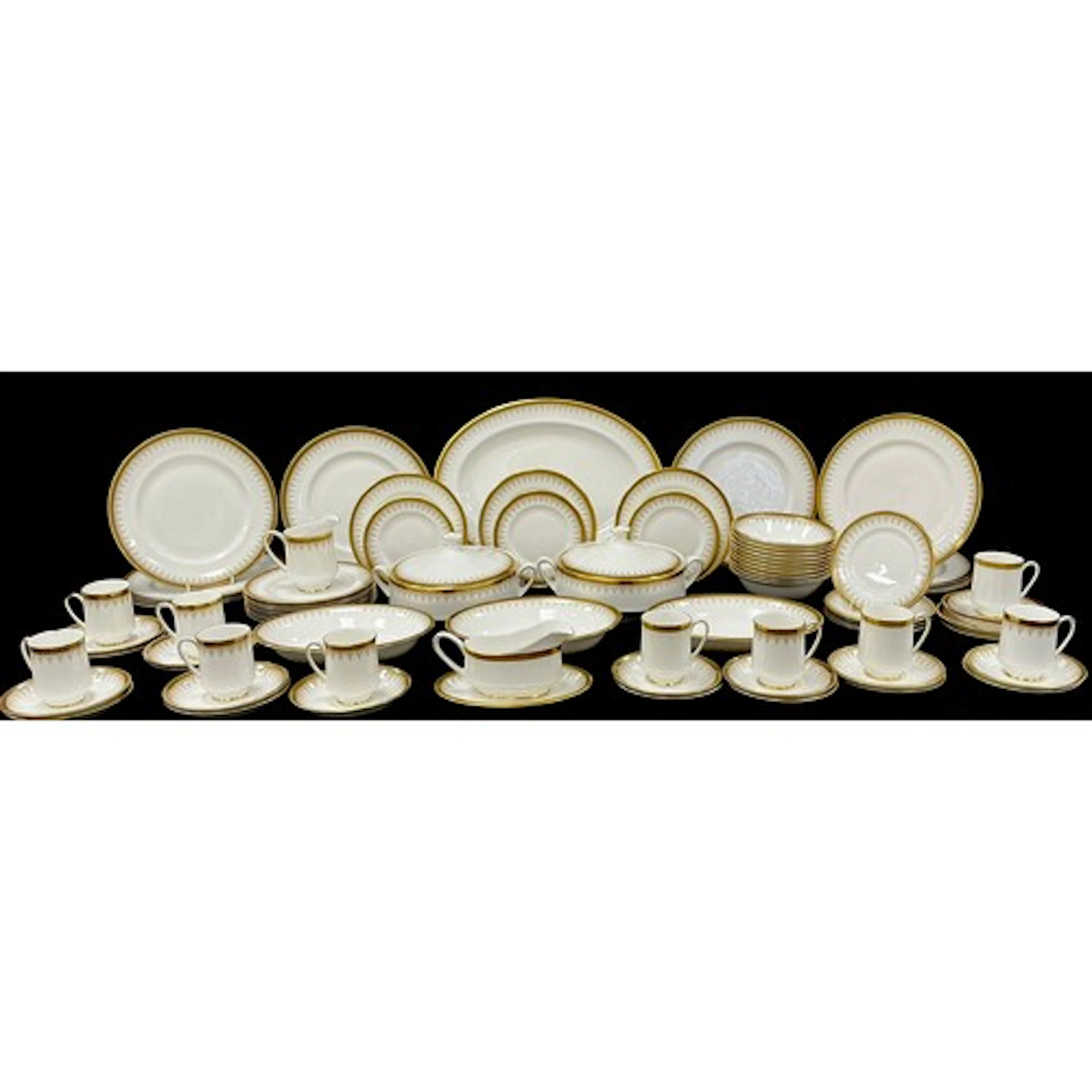 A Royal Albert, and Paragon, Athena pattern dinner and tea s...