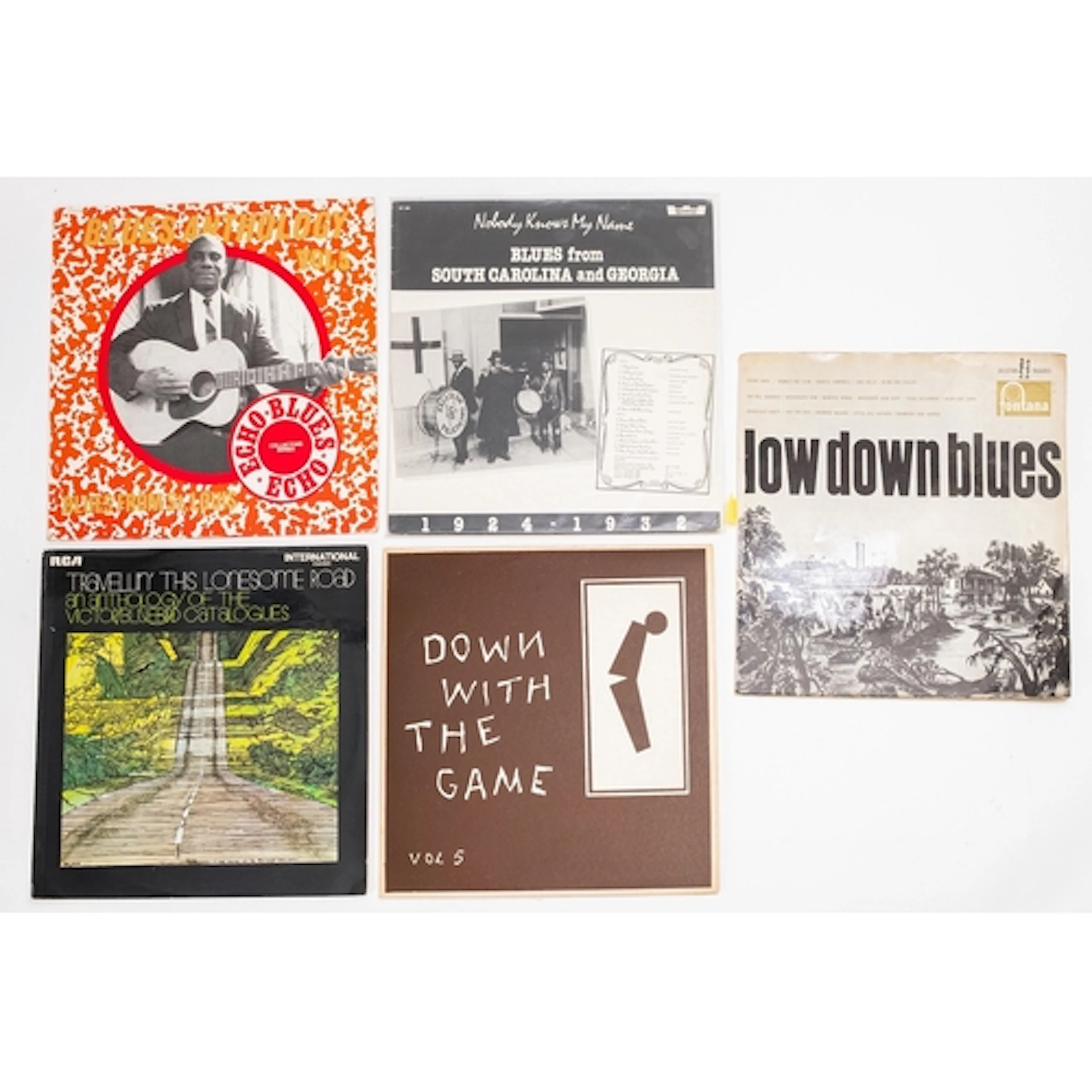 5 LPs: Down with the Game Vol.5 Vintage Country Blues ...