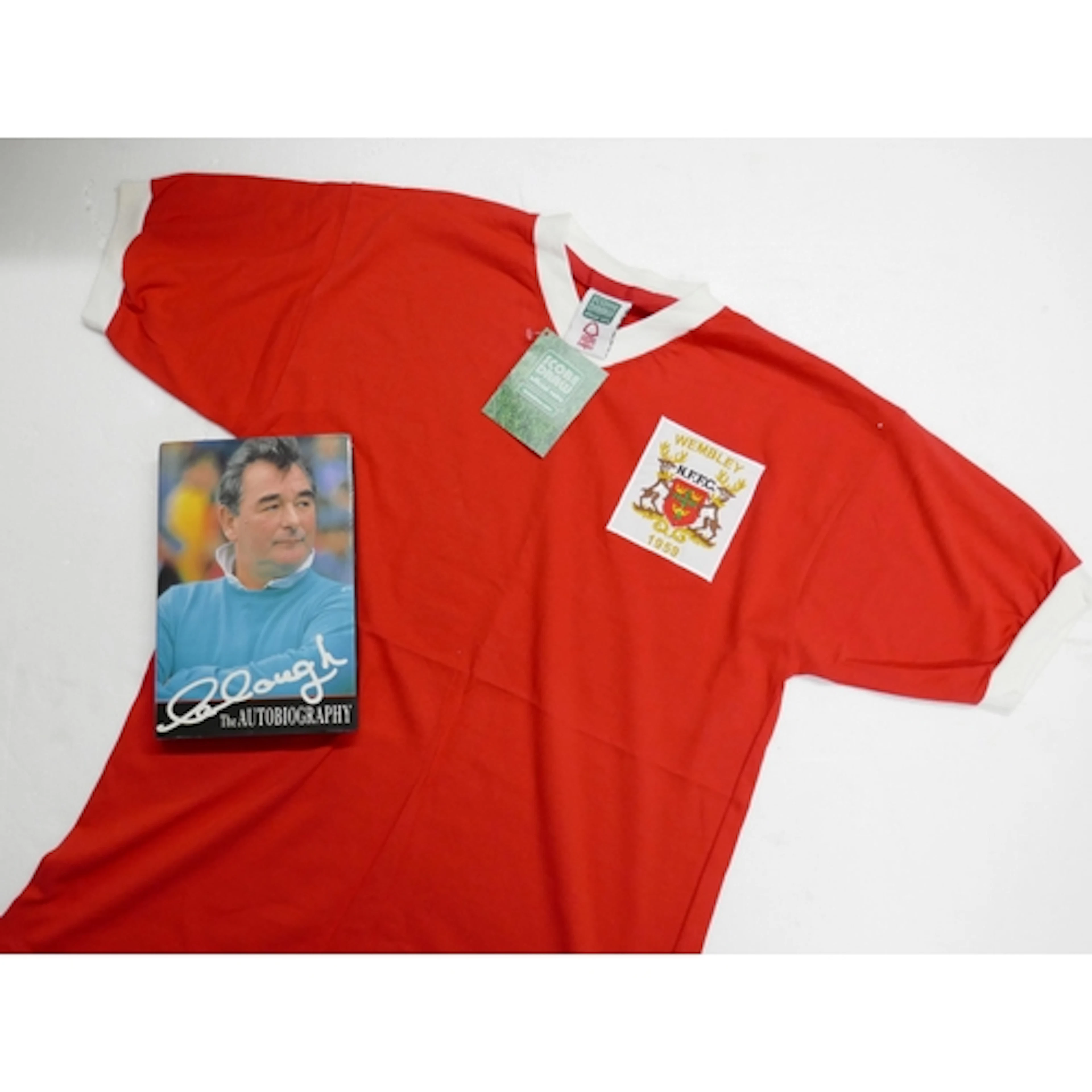 A Score Draw Official Retro 1959 FA Cup Final Football shirt...