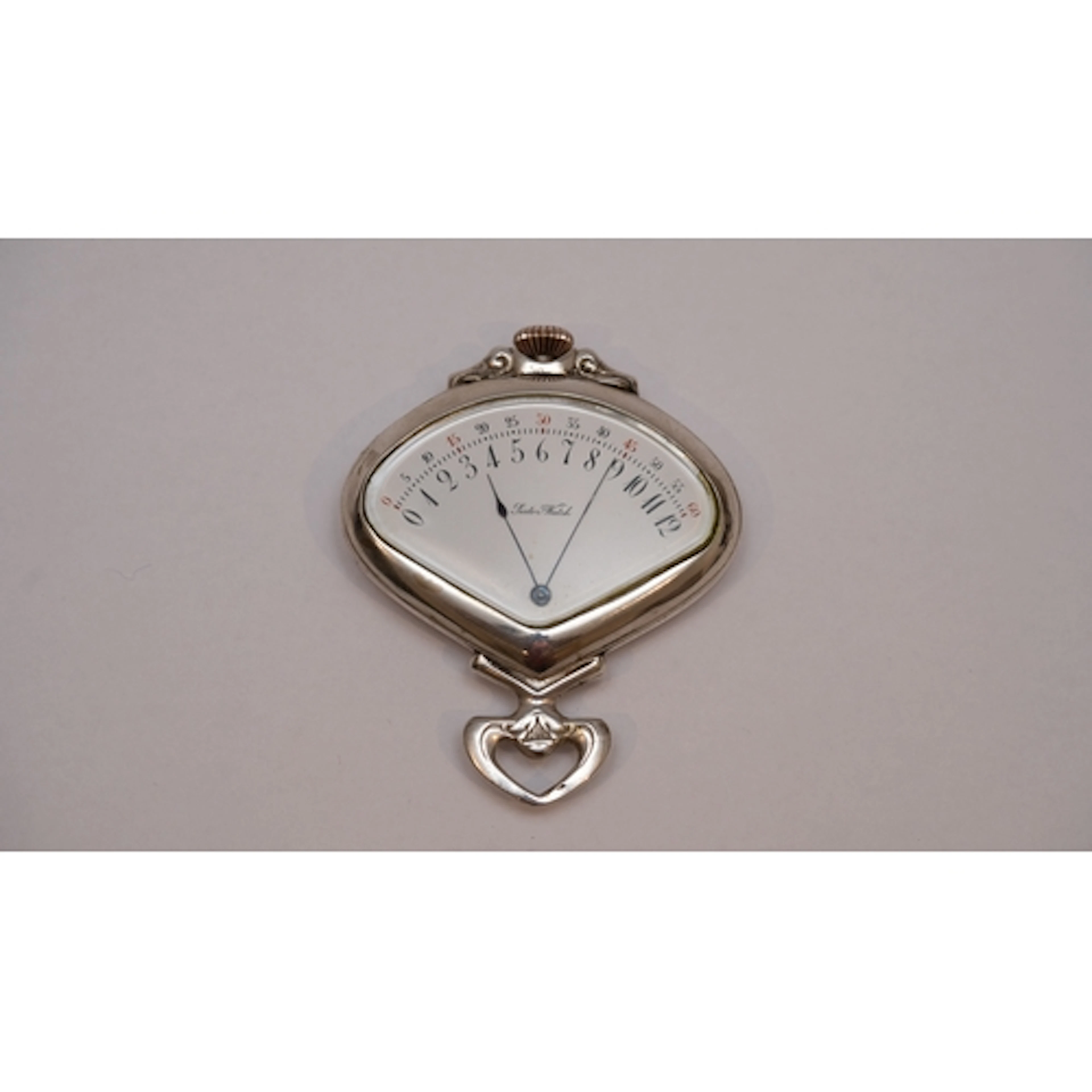 A rare and unusual Sector fan-shaped pocketwatch with retrog...