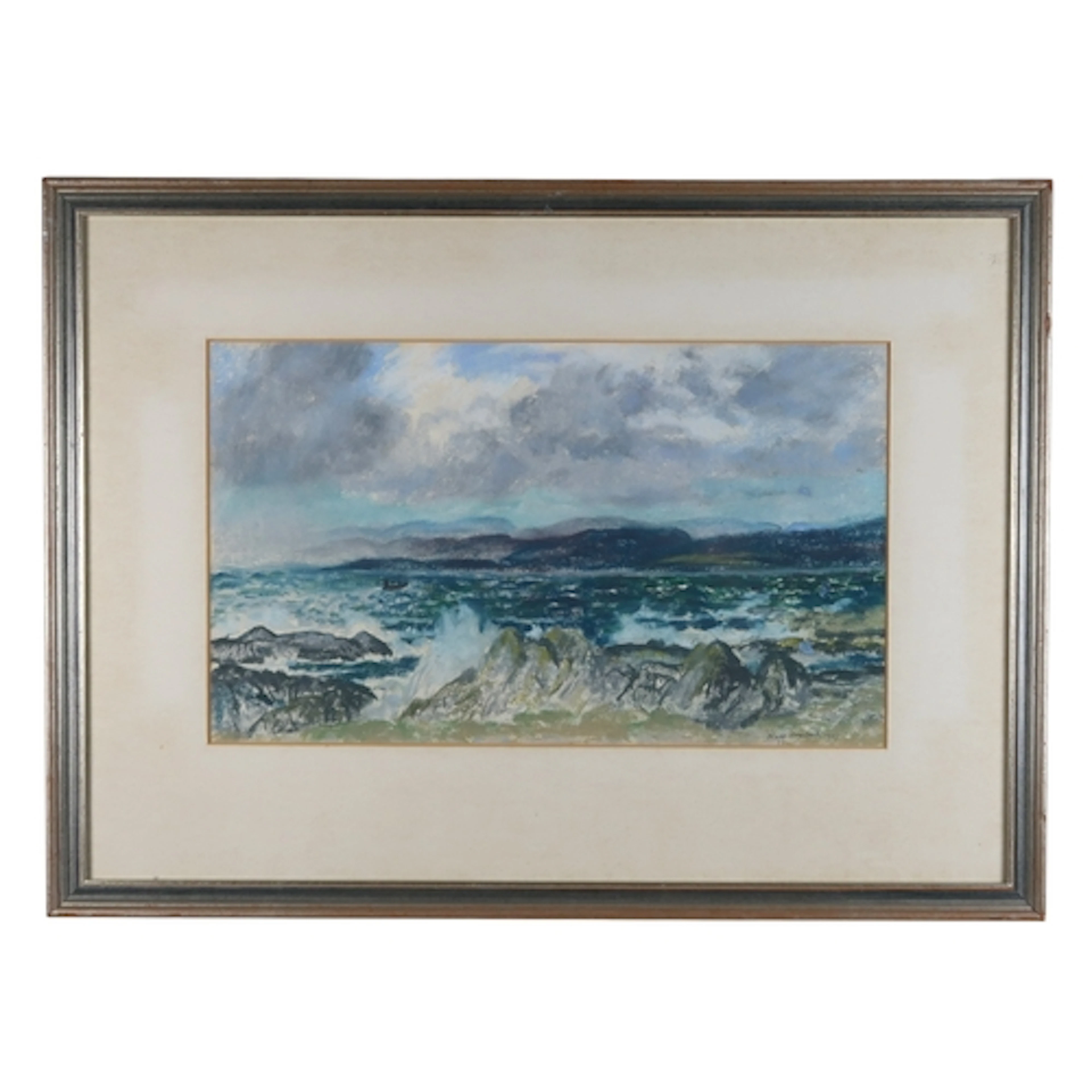 MARY ARMOUR RSA RSW (SCOTTISH 1902-2000) CARRADALE FROM ARR...