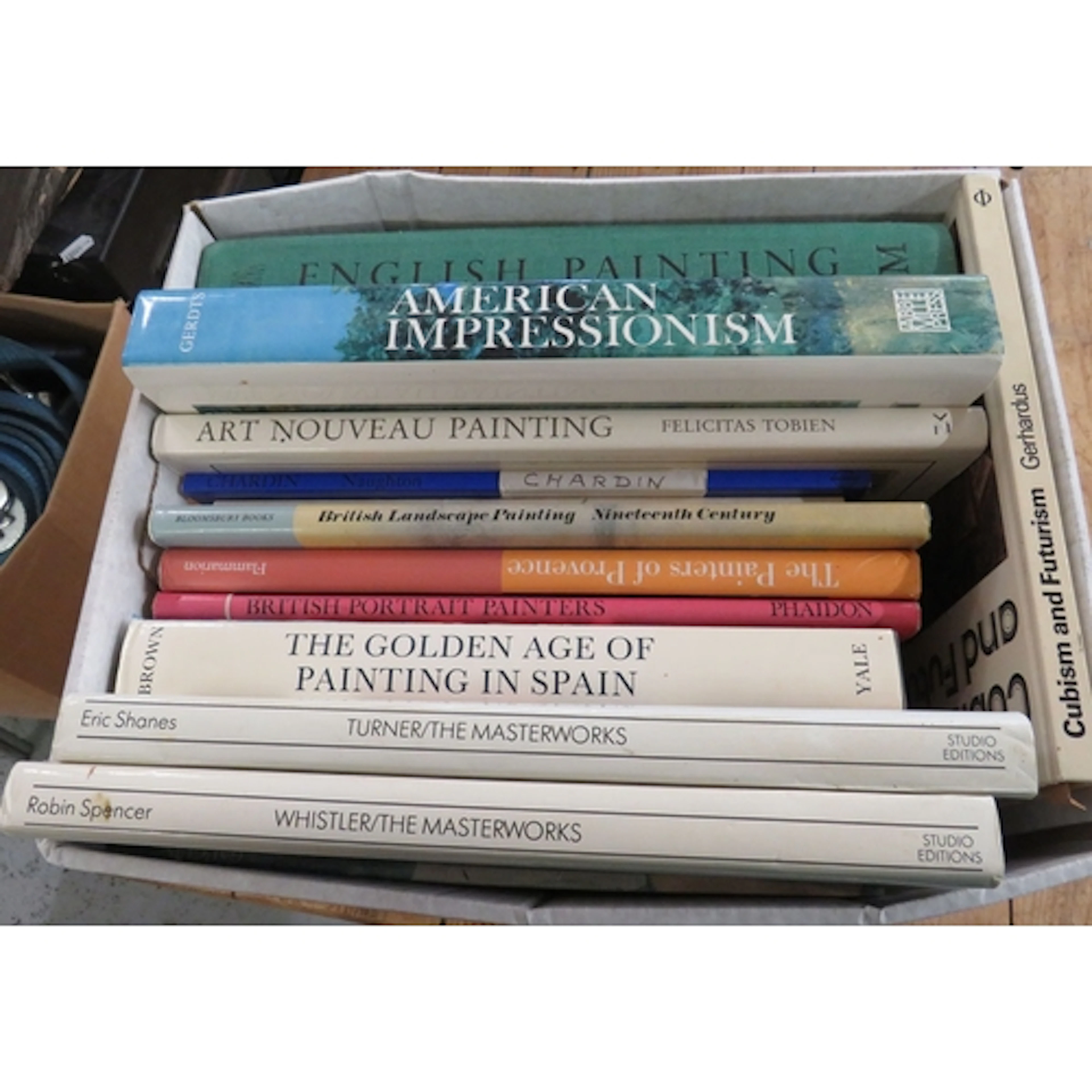 Books: English Painting, American Impressionism, The Painter...