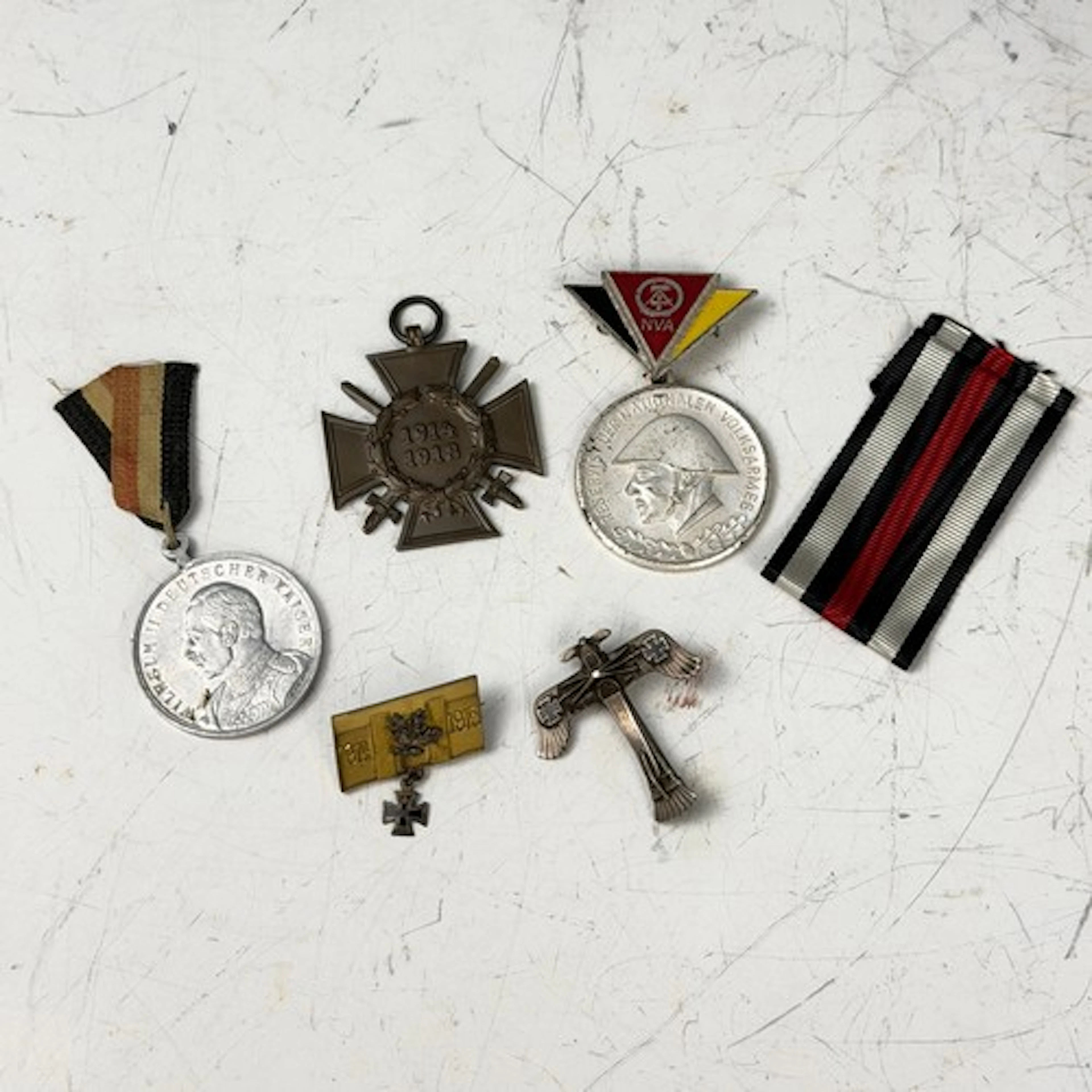 A German WW1 Cap Badge, of an Etrich Taube Aircraft of the A...