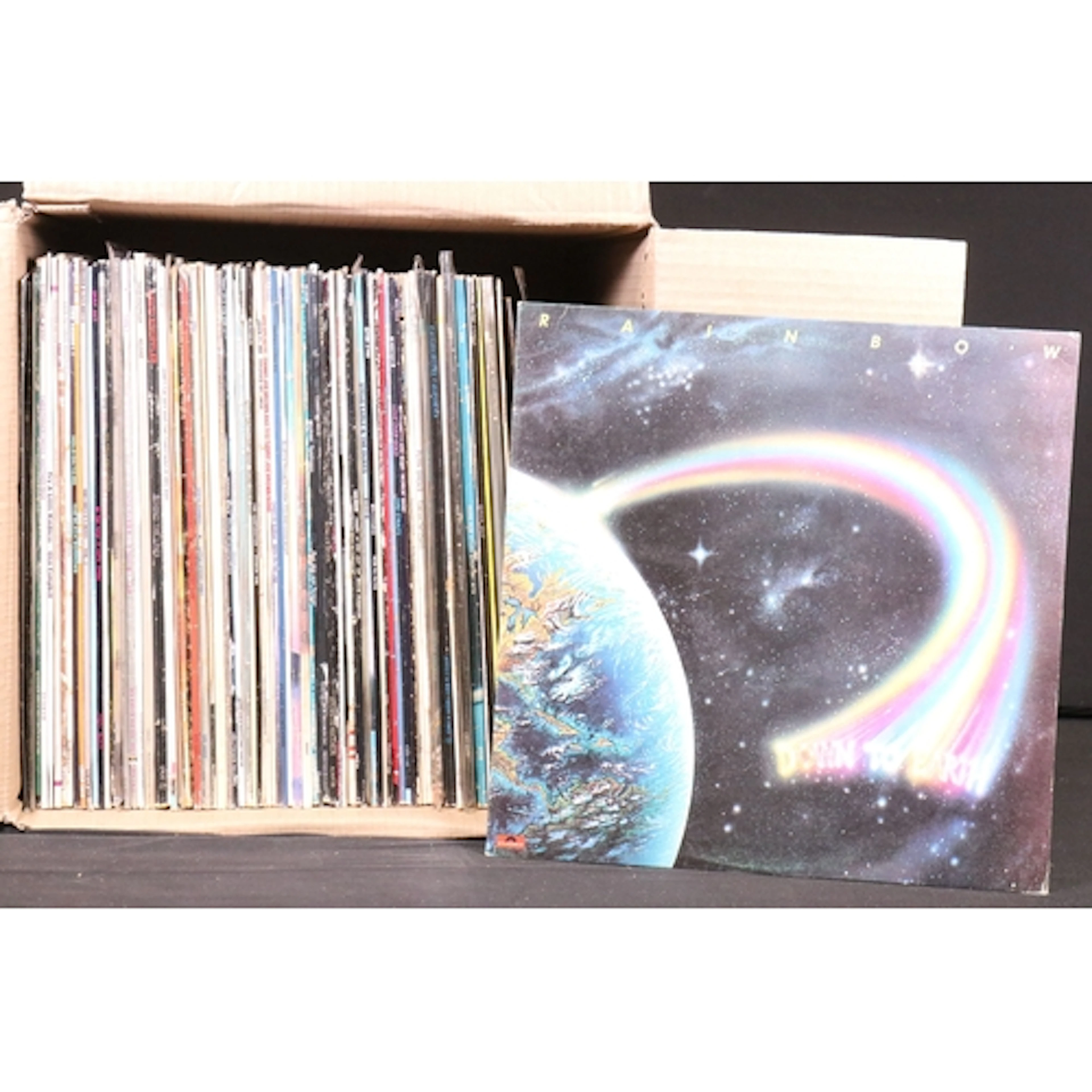 Vinyl - Over 75 Rock & Pop LPs and 4 12" to include Rainbow,...