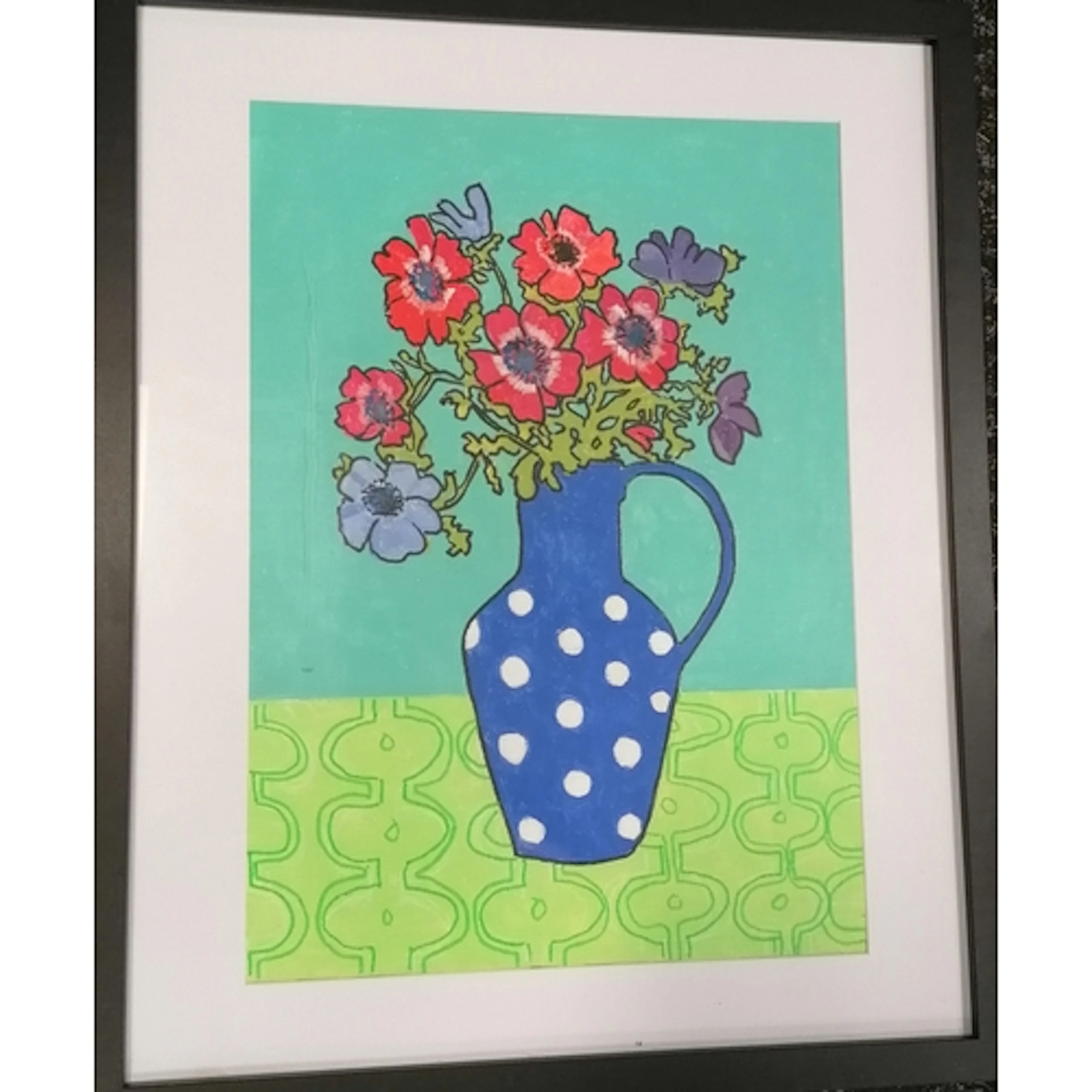 Antoinette Putnam oil painting 'The Polka Dot Jug' - Glazed ...