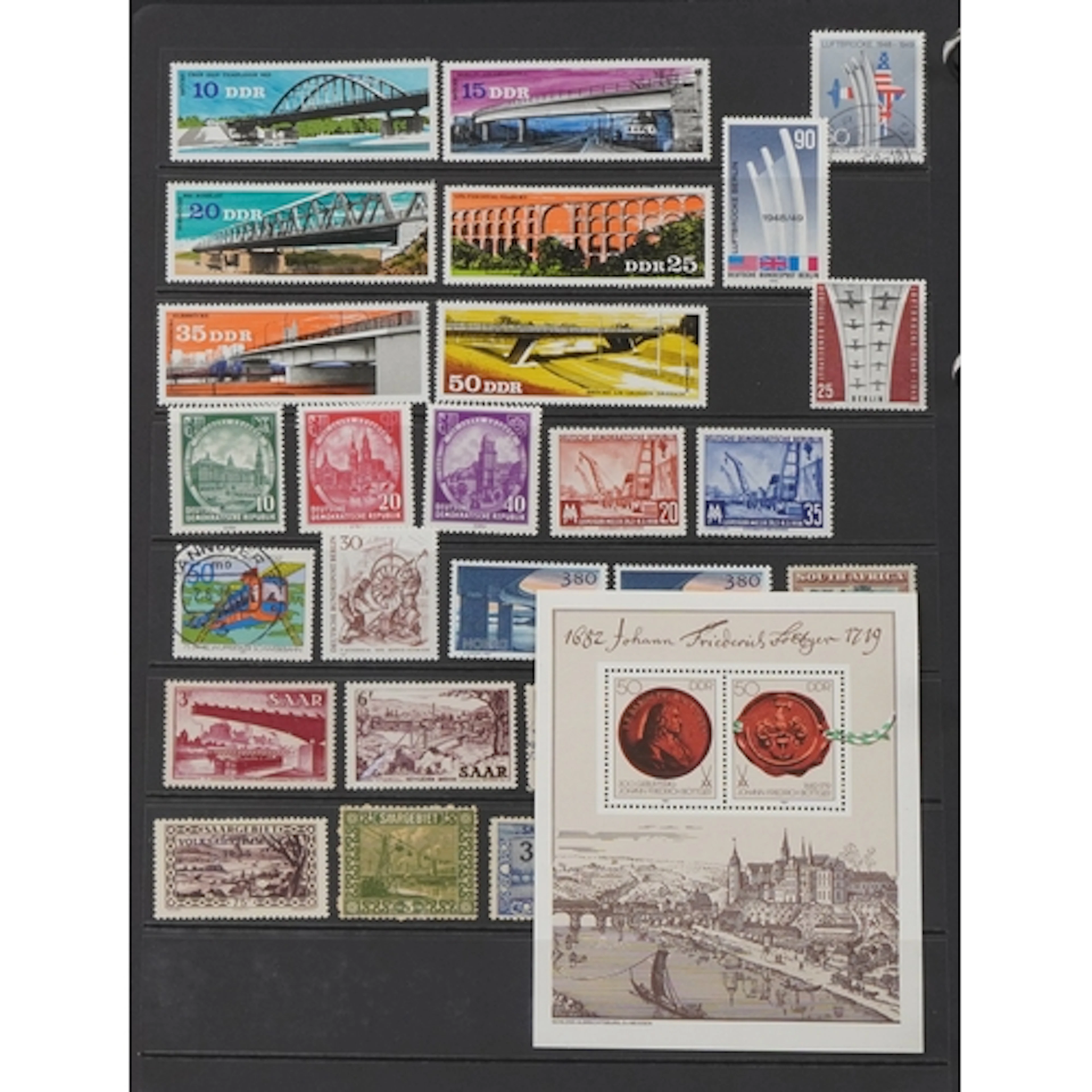 Early 20th century British and world stamps, some thematic, ...