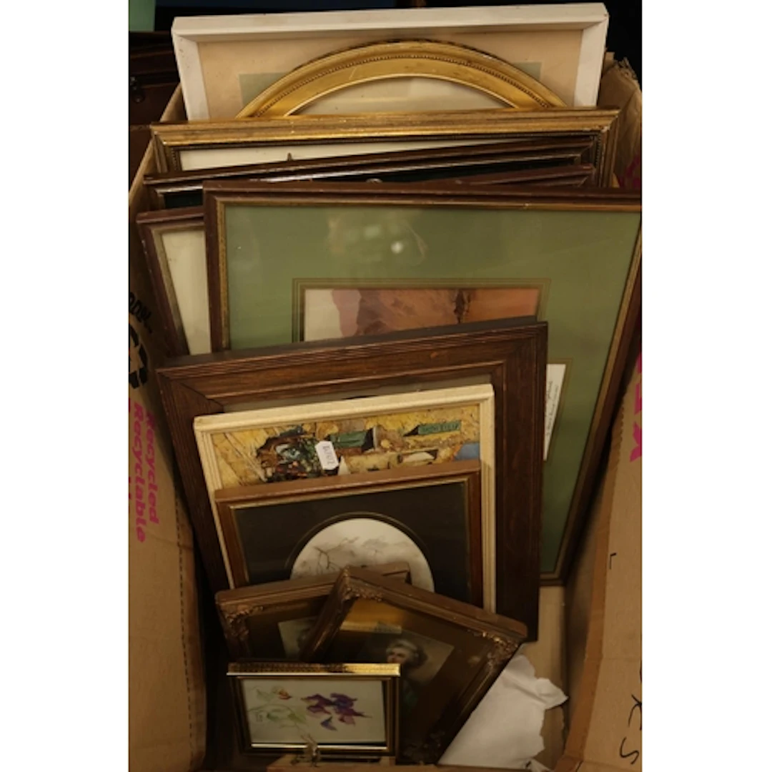 Large group of pictures and prints. (QTY)
