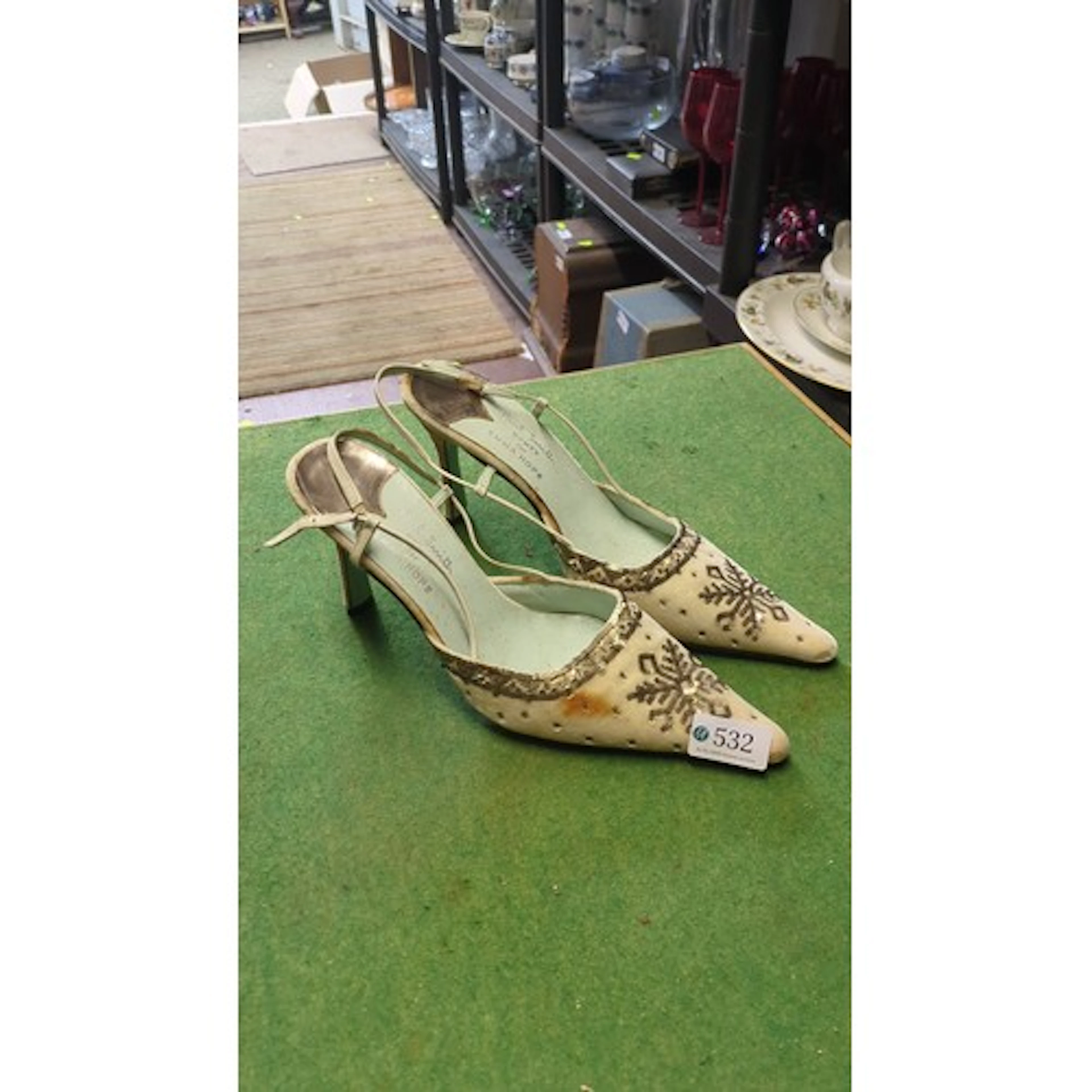 Paul Smith for Emma Hope—pair of Italian women’s slingback c...