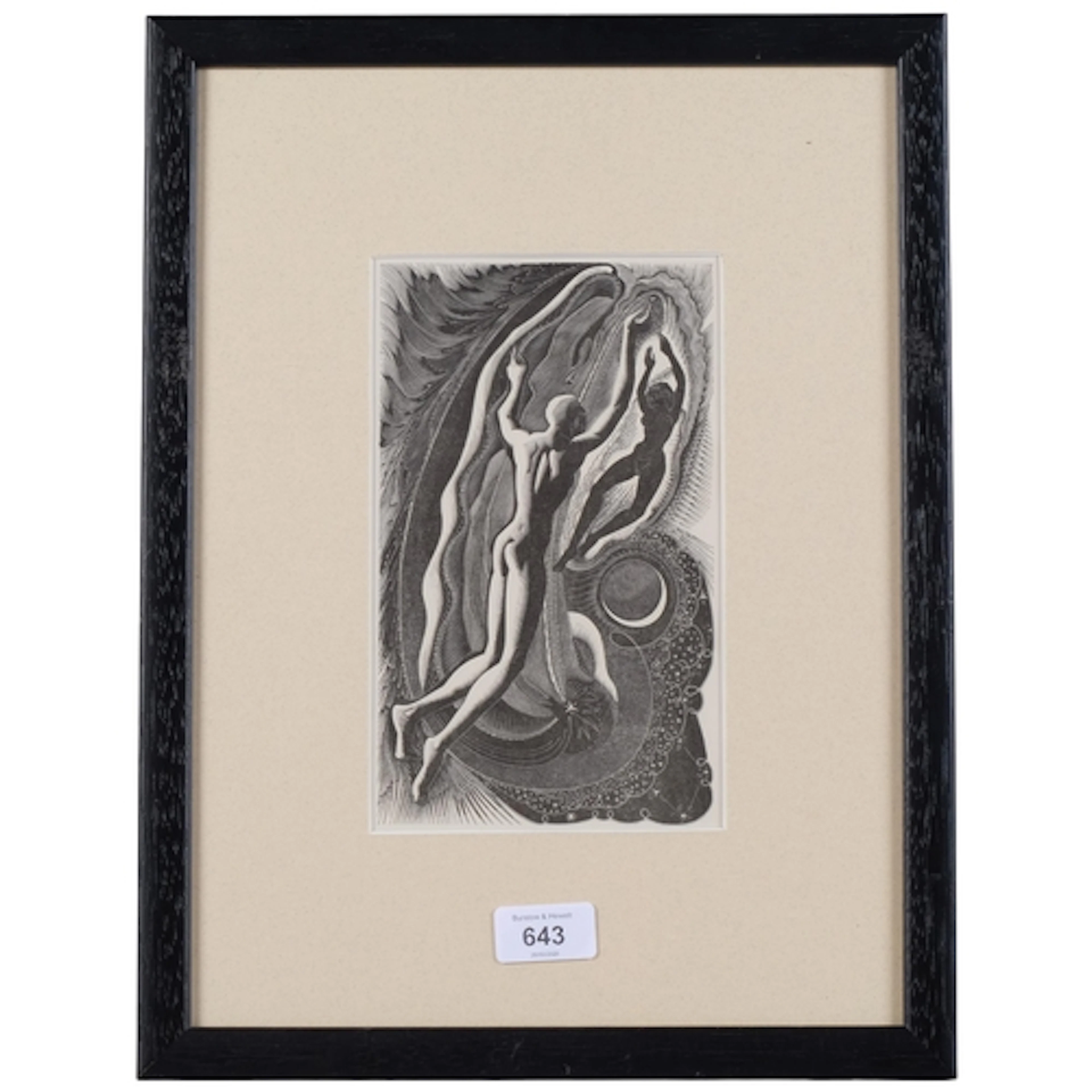 Blair Hughes-Stanton (1902-1981), wood engraving on paper, T...
