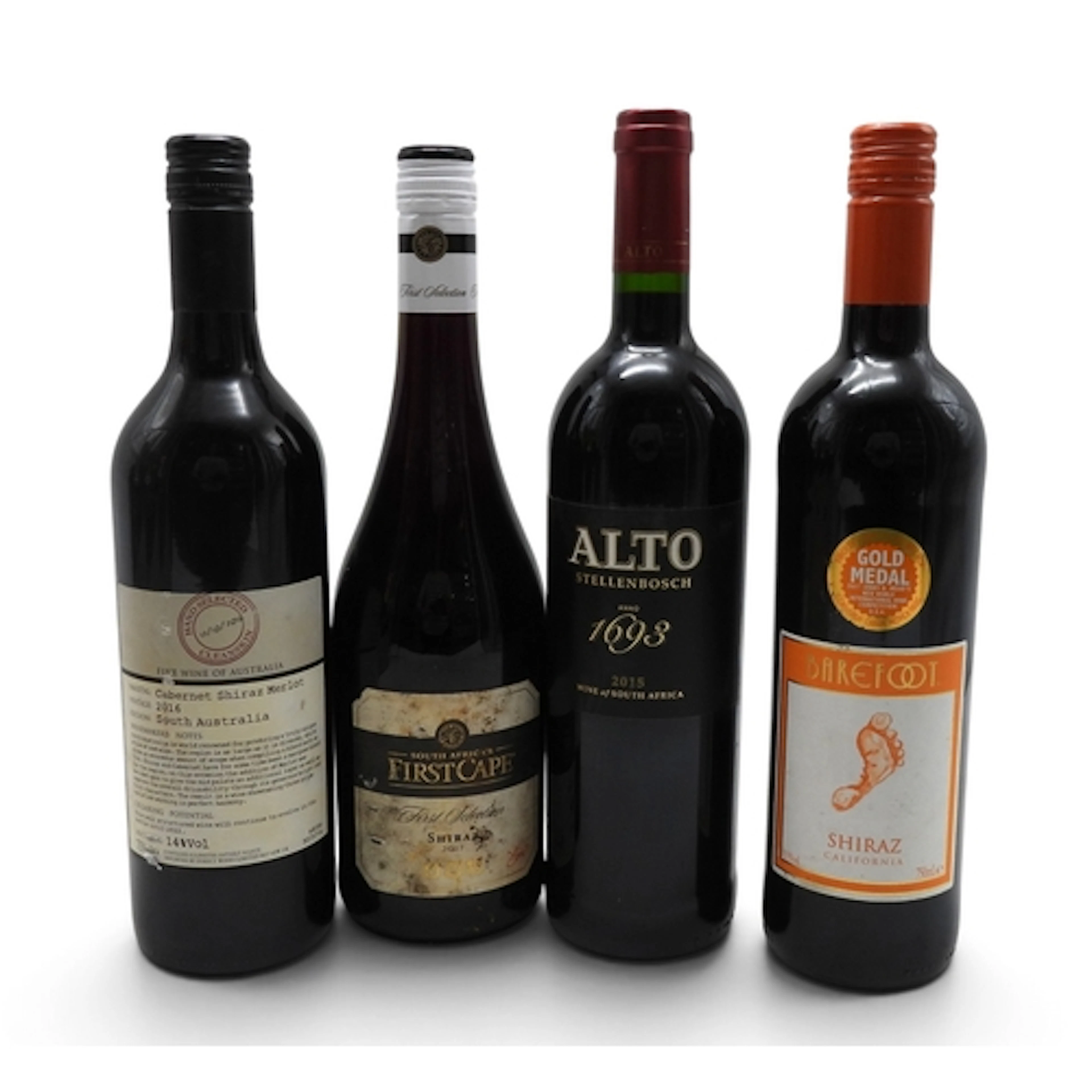 NEW WORLD RED - Four Bottles of new world red wine to i...