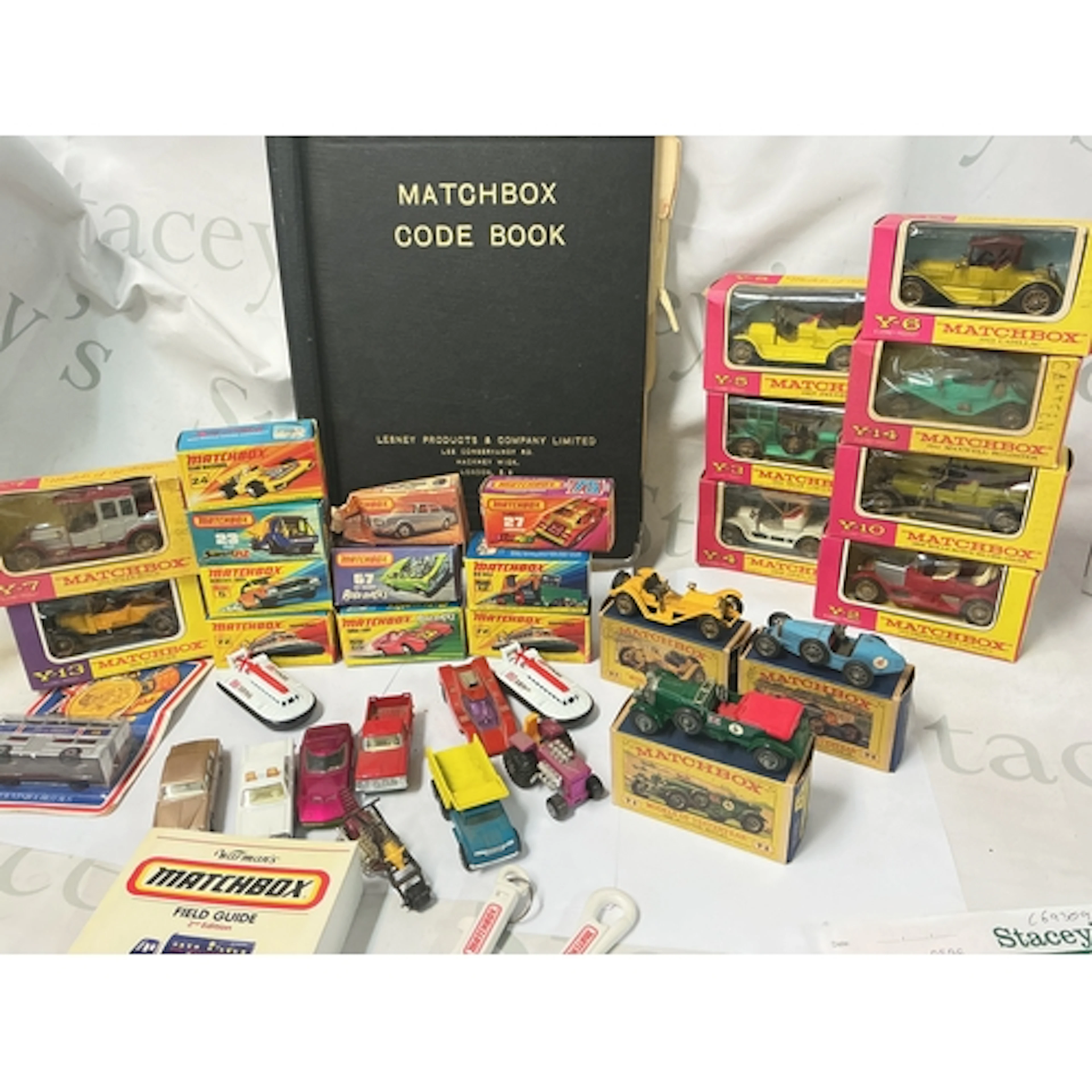 A Collection of Empty Matchbox Superfast Boxes, Matchbox Mod...