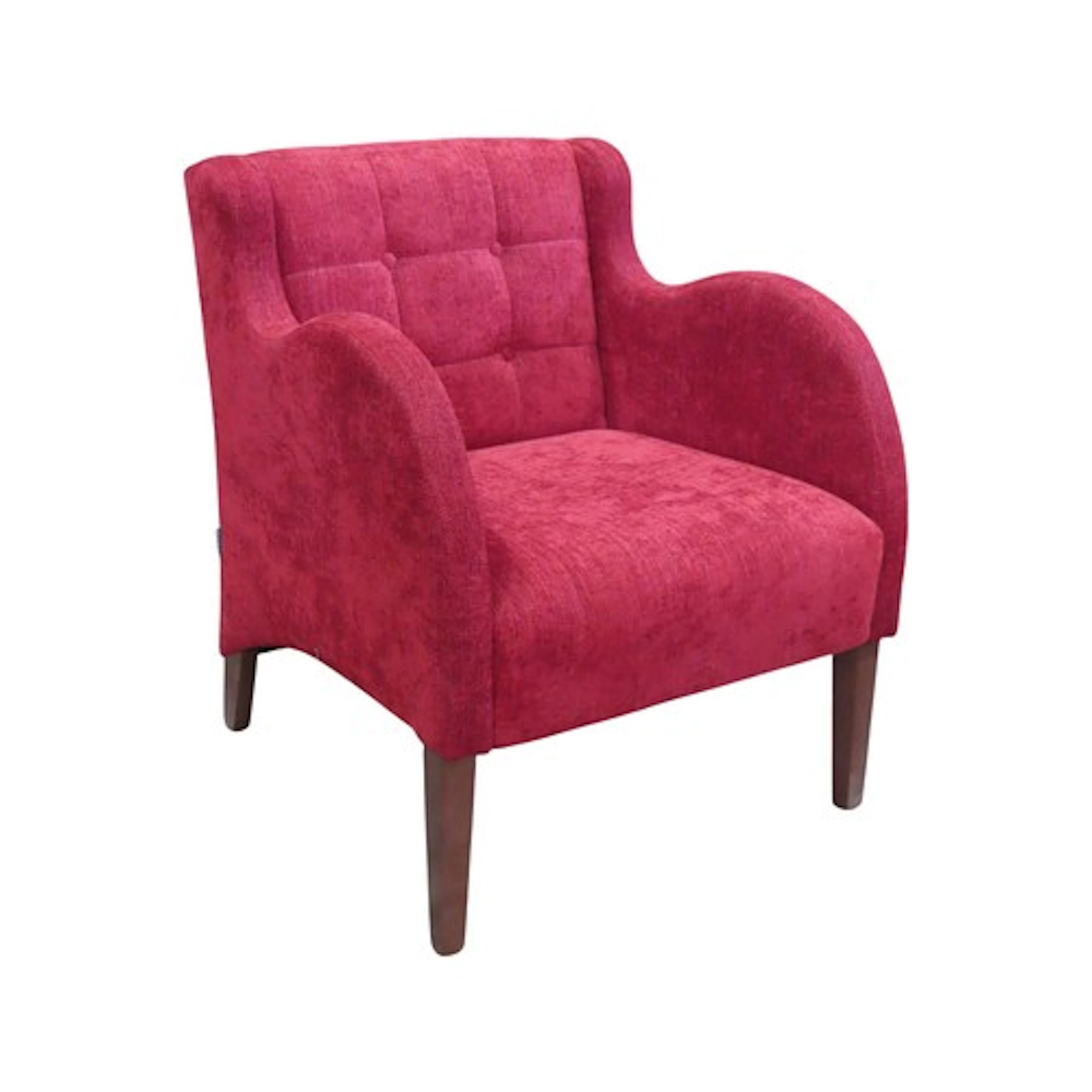 A good quality Art Deco style armchair with upholstered fini...