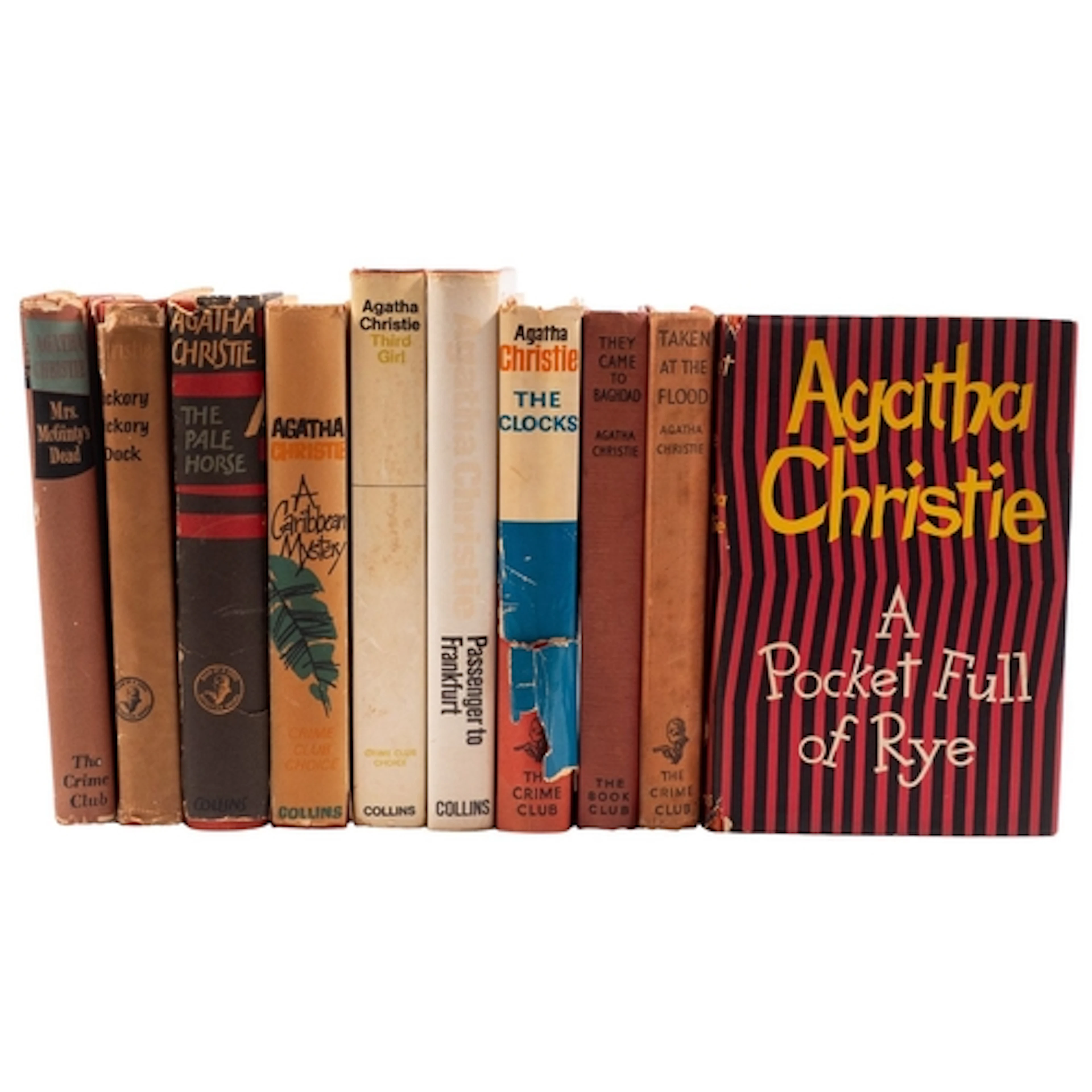 CHRISTIE, Agatha. A collection of 9 first editions, London: ...