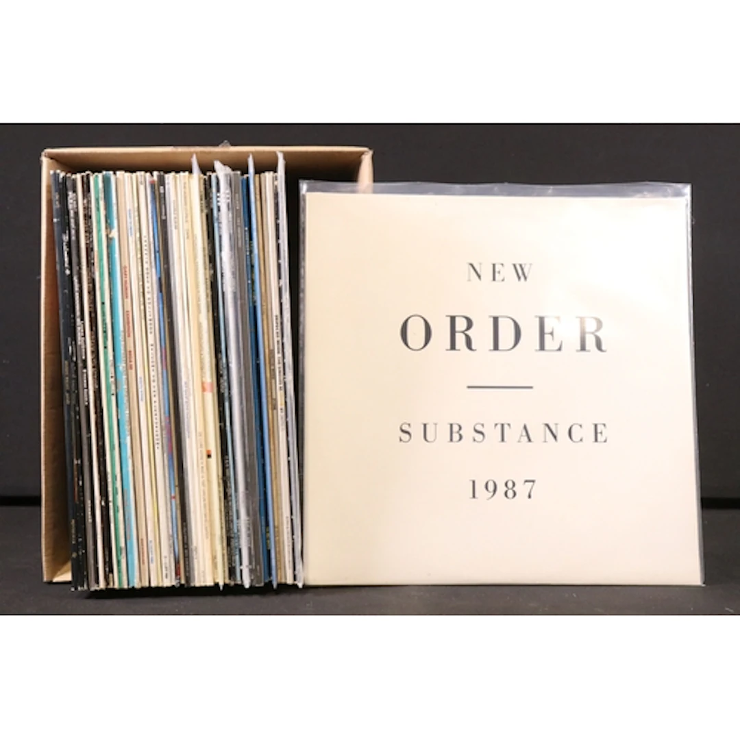 Vinyl - 38 Electronic / New Wave LPs & 6 12" singles to incl...