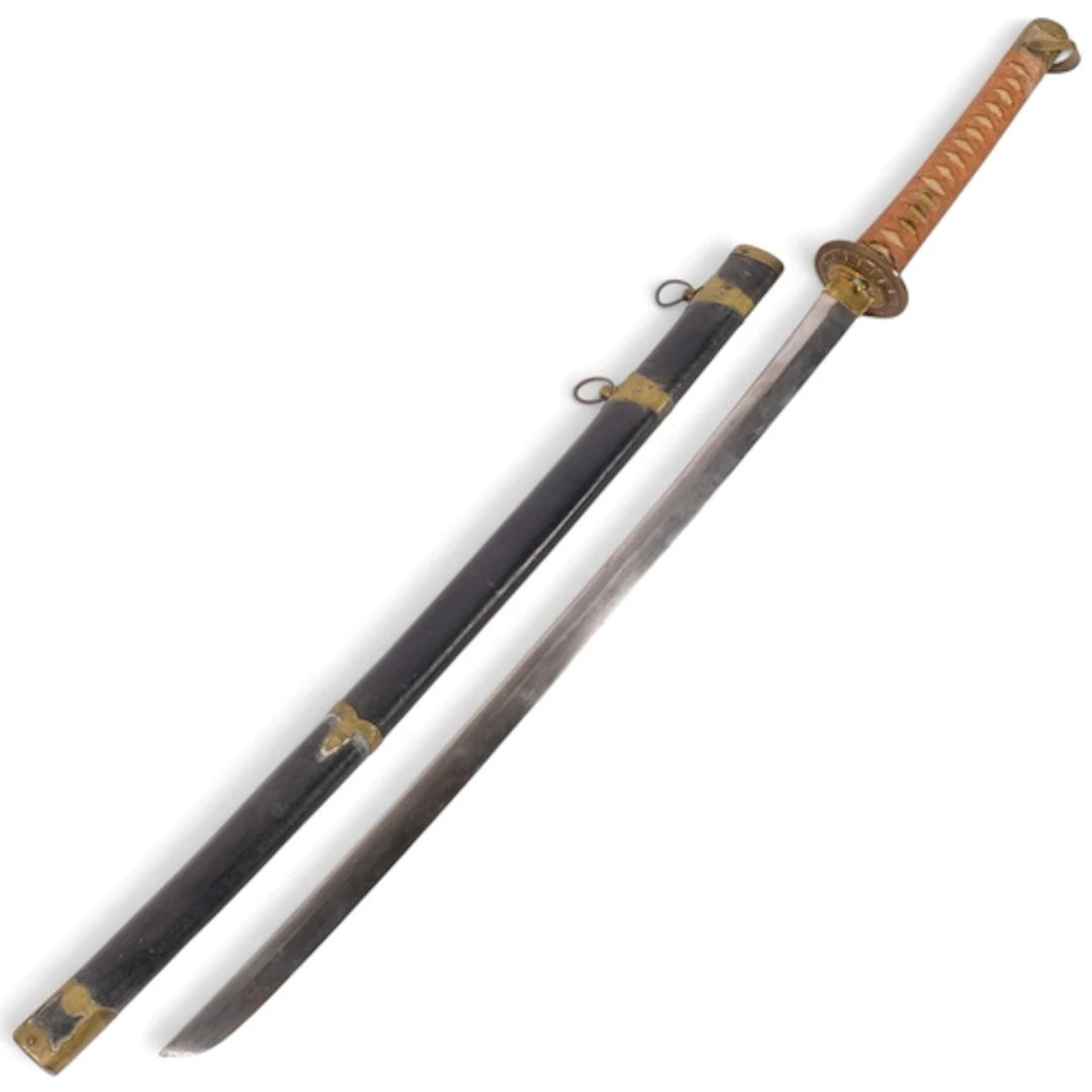 A Japanese Katana sword, probably Second World War Period, s...